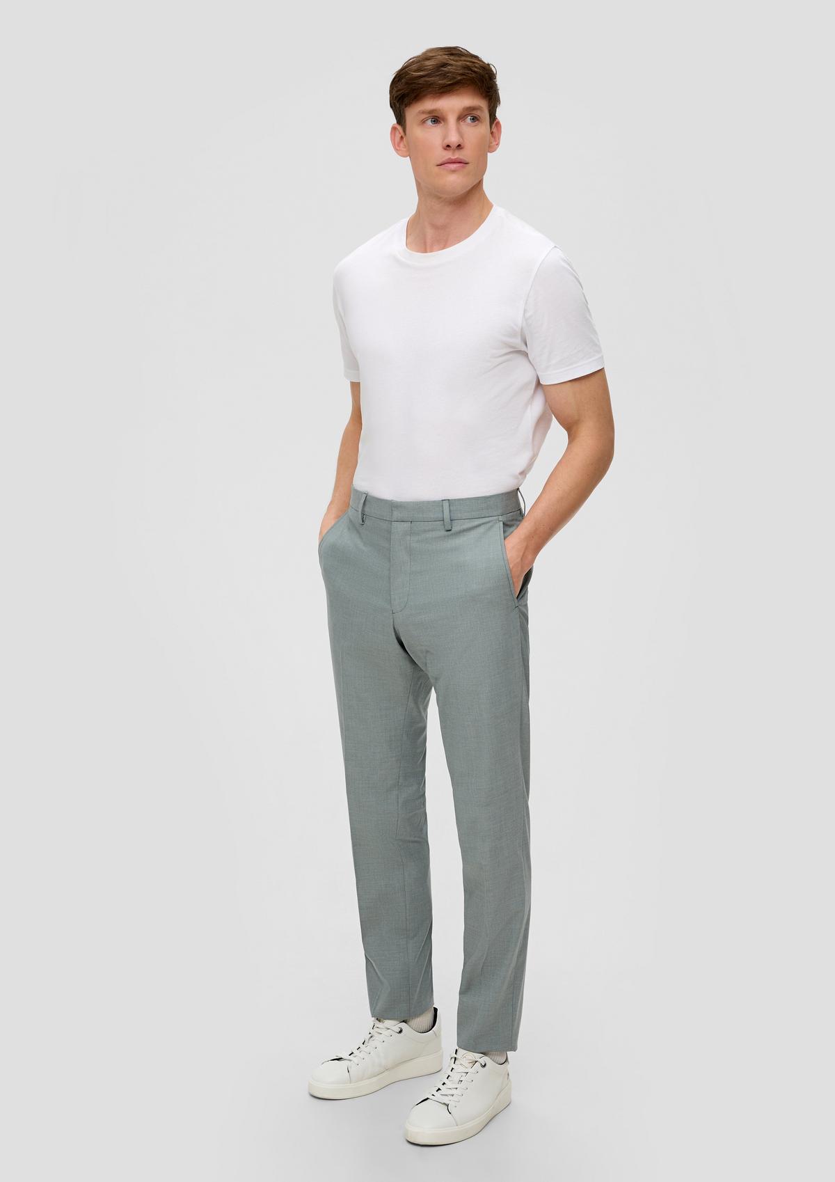 s.OPURE: Stretchy suit trousers