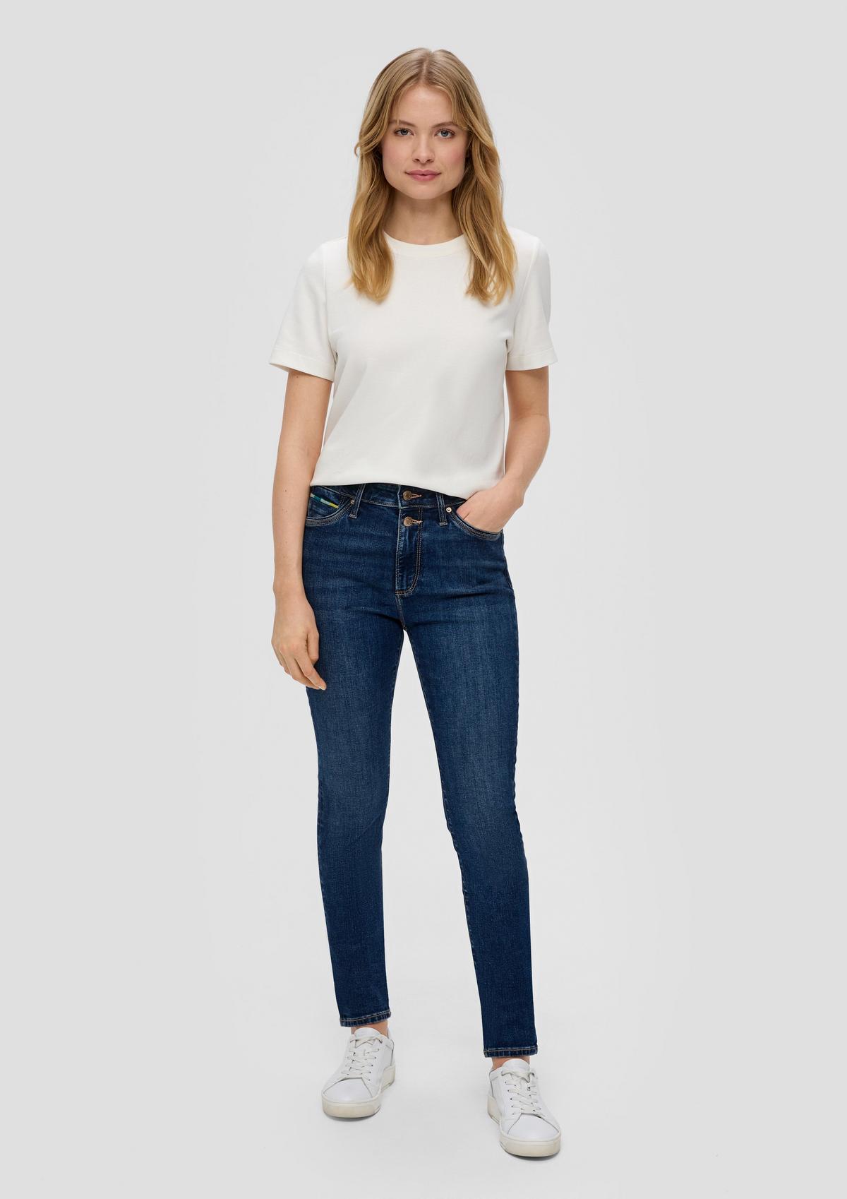 s.Oliver Izabell jeans / skinny fit / high rise / skinny leg