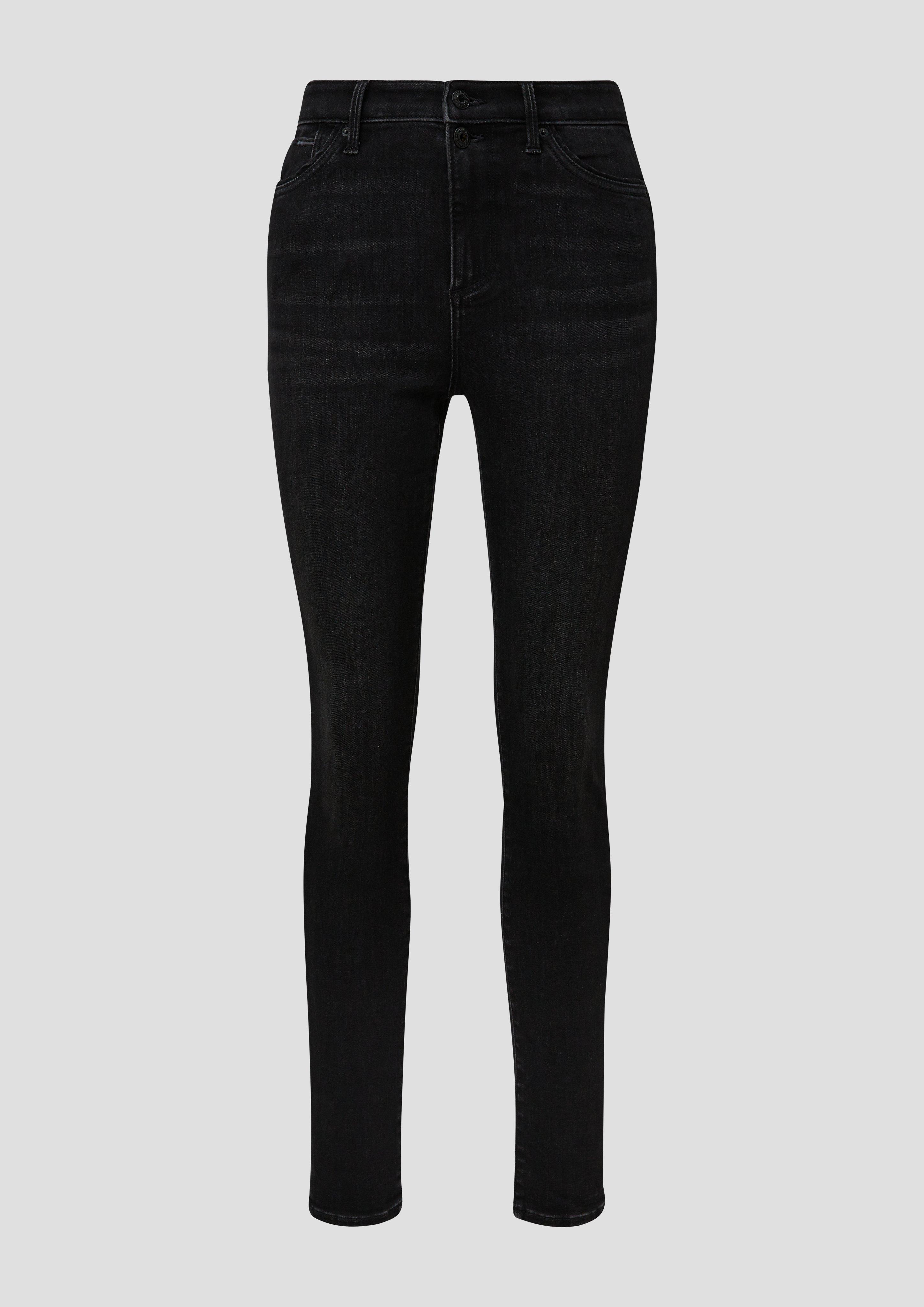 Thumbnail - s.Oliver - Jeans Izabell / Skinny fit / High Rise / Skinny Leg, Damen, grau