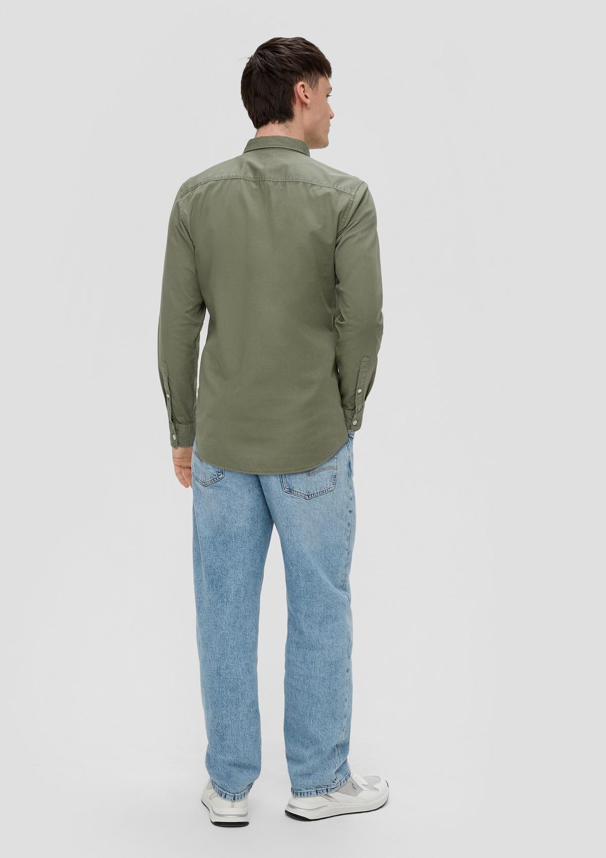 s.Oliver Twill long sleeve shirt
