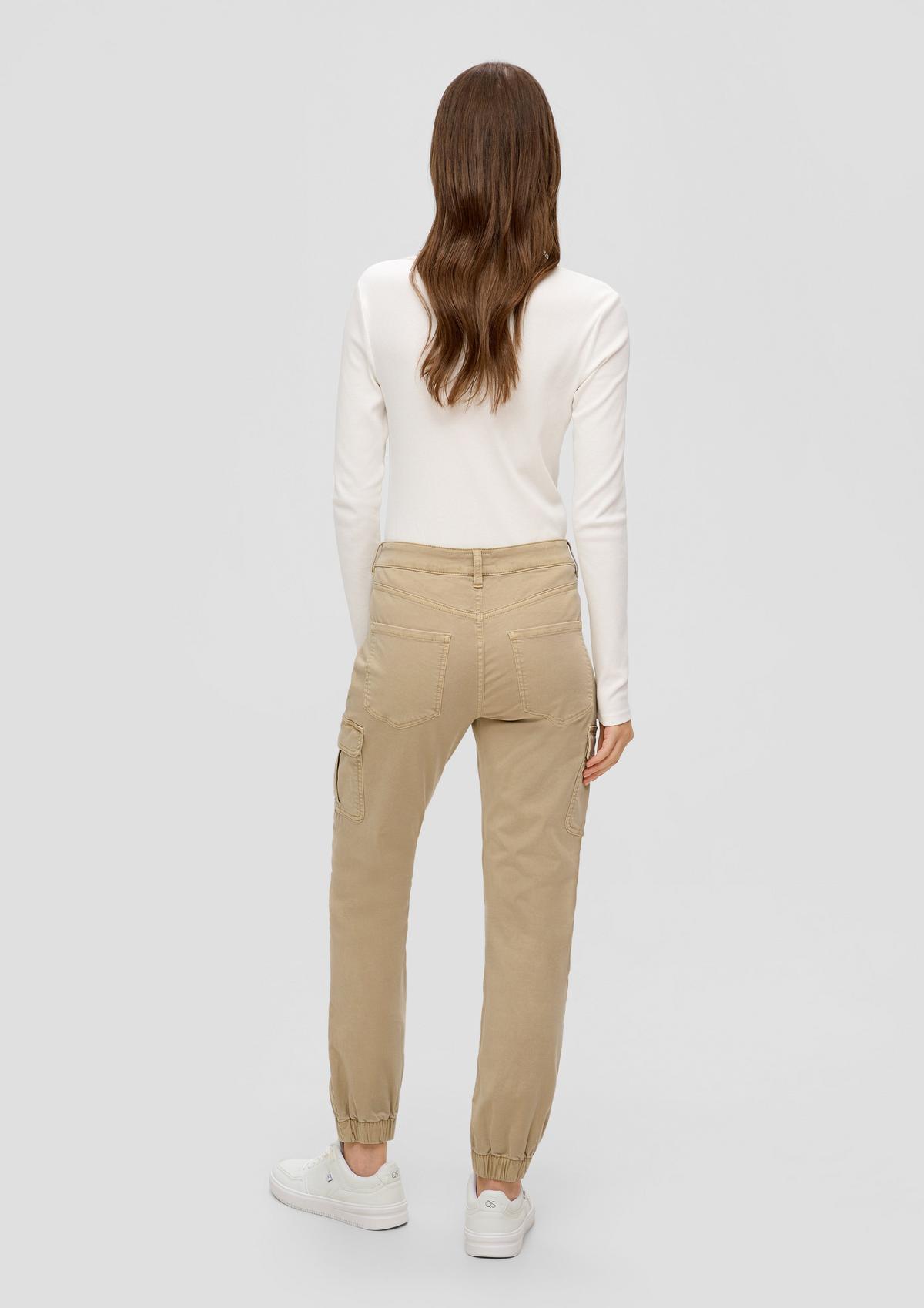 s.Oliver Slim fit: twill cargo trousers