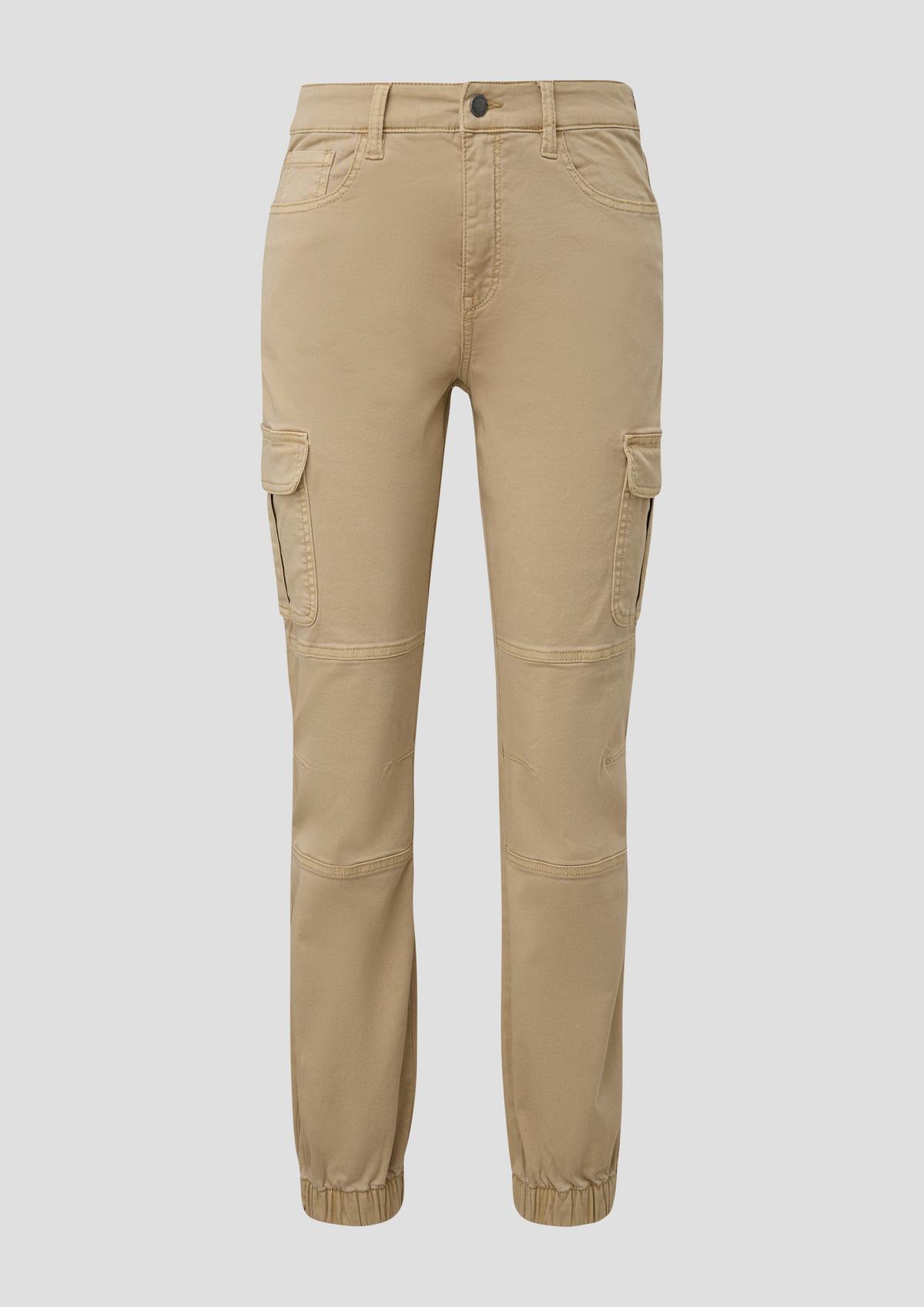 s.Oliver Slim fit: twill cargo trousers