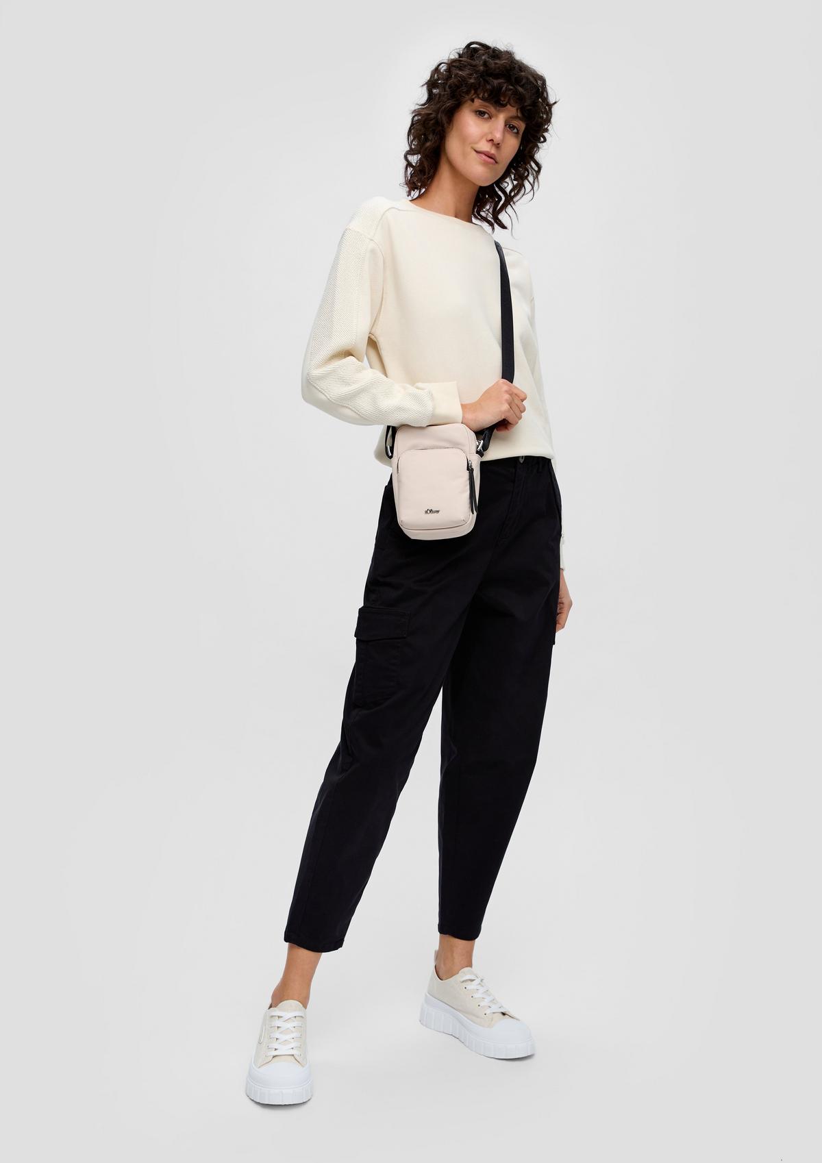 s.Oliver Relaxed: Hose mit Super High Waist