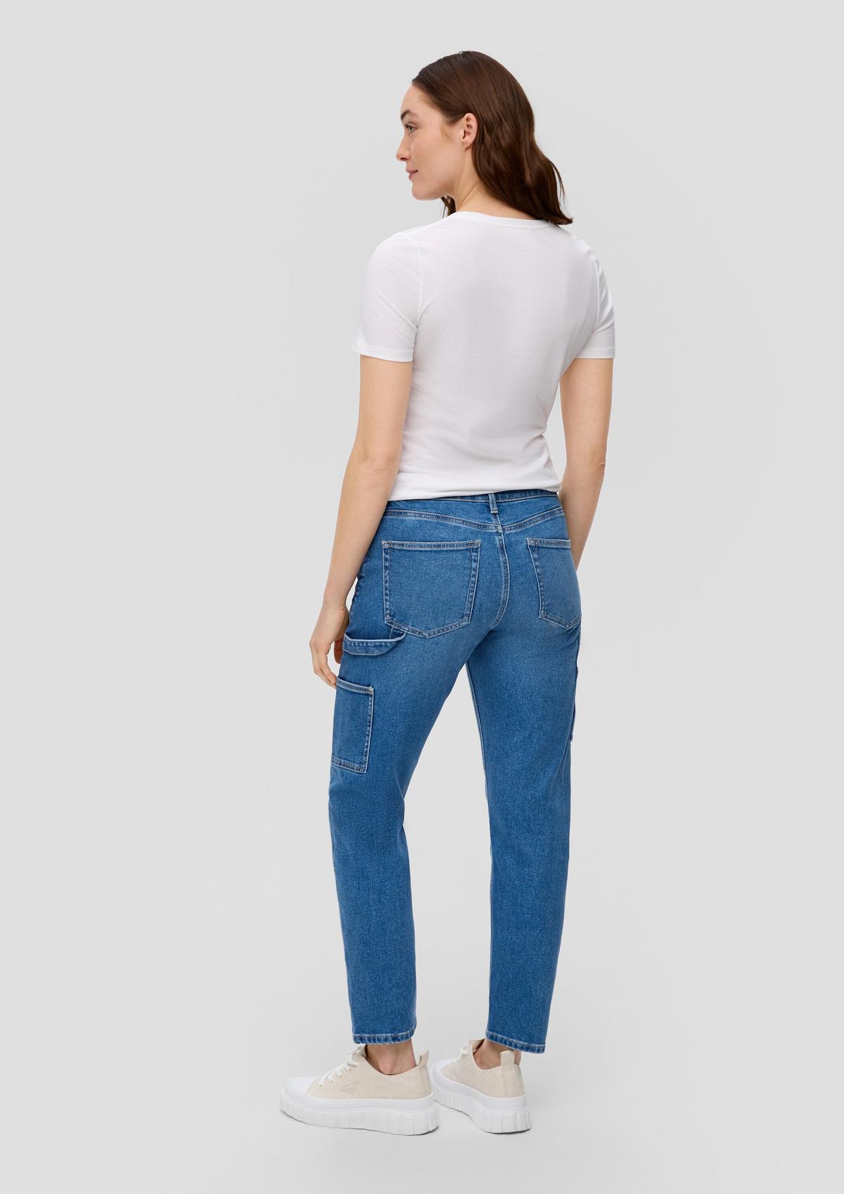 s.Oliver Jean longueur cheville Francis / Relaxed Fit / taille mi-haute / Tapered Leg / Boyfriend