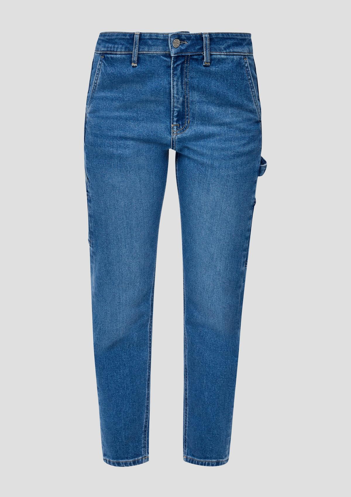 s.Oliver Ankle Jeans Francis / Relaxed Fit / Mid Rise / Tapered Leg / Boyfriend
