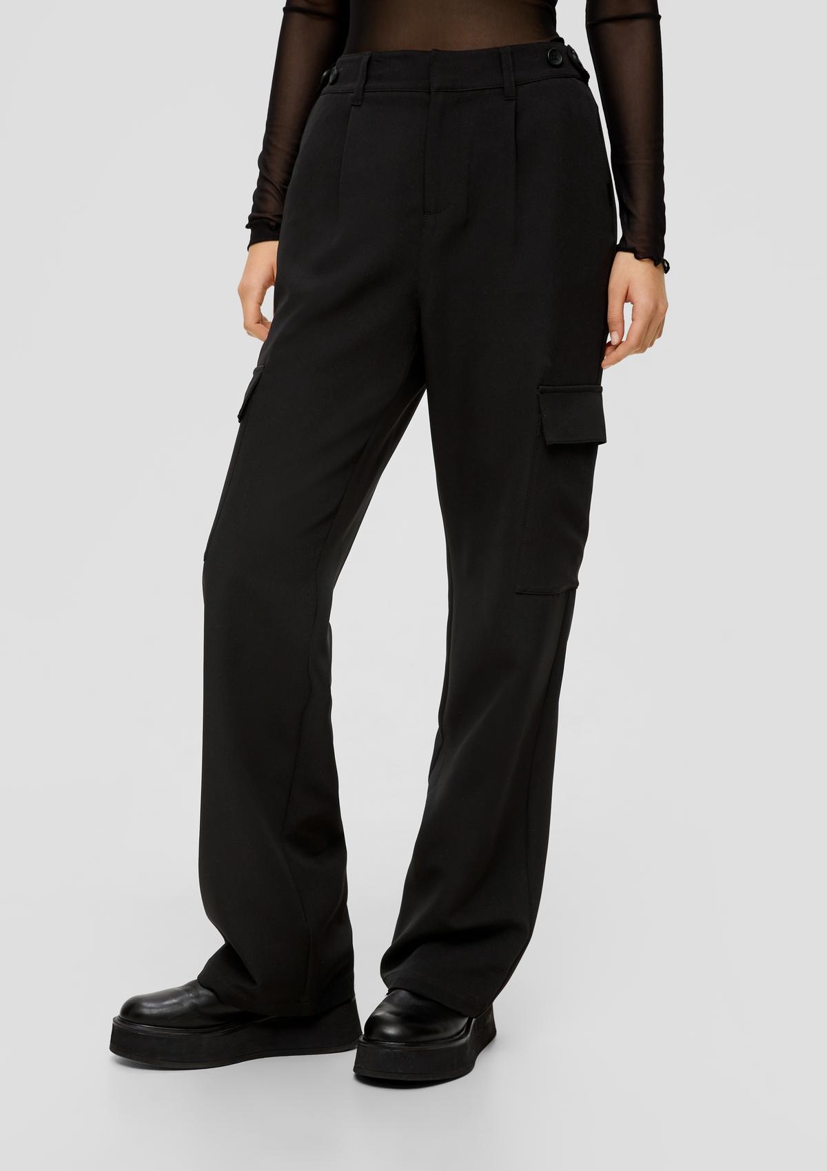 s.Oliver Regular fit: cargo trousers with a straight leg
