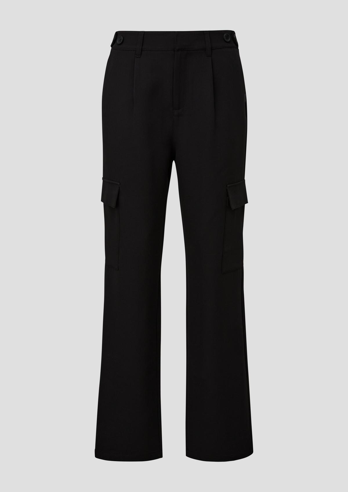 s.Oliver Regular fit: cargo trousers with a straight leg