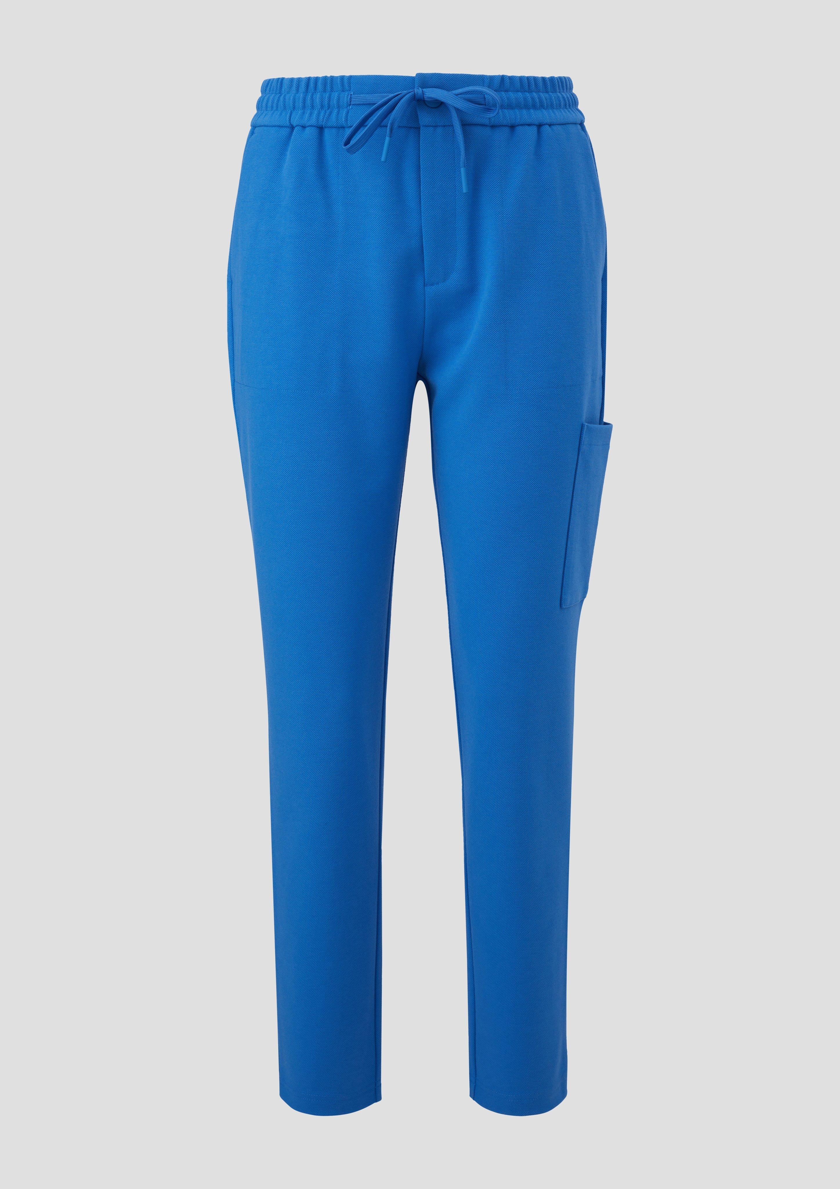 s.Oliver - Relaxed: Joggpants mit Tapered Leg, Damen, blau