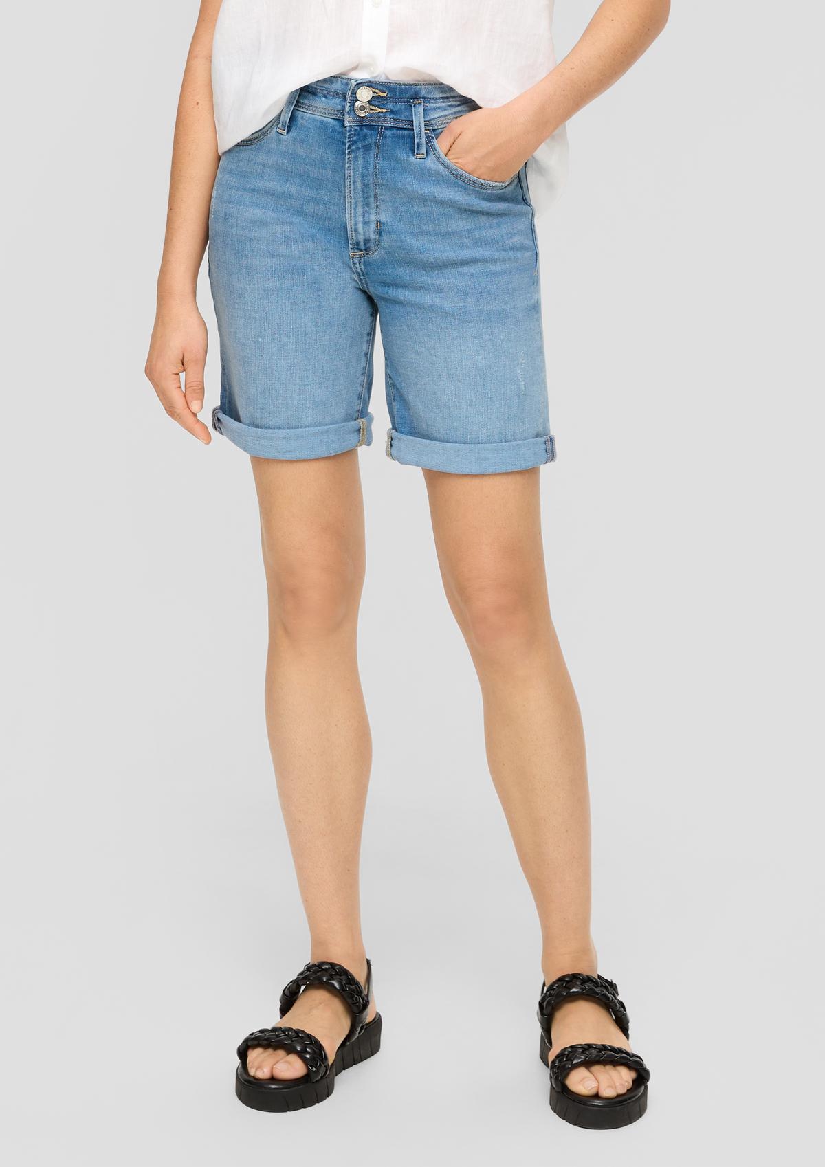 s.Oliver Bermuda-jeans Betsy / regular fit / mid rise / straight leg