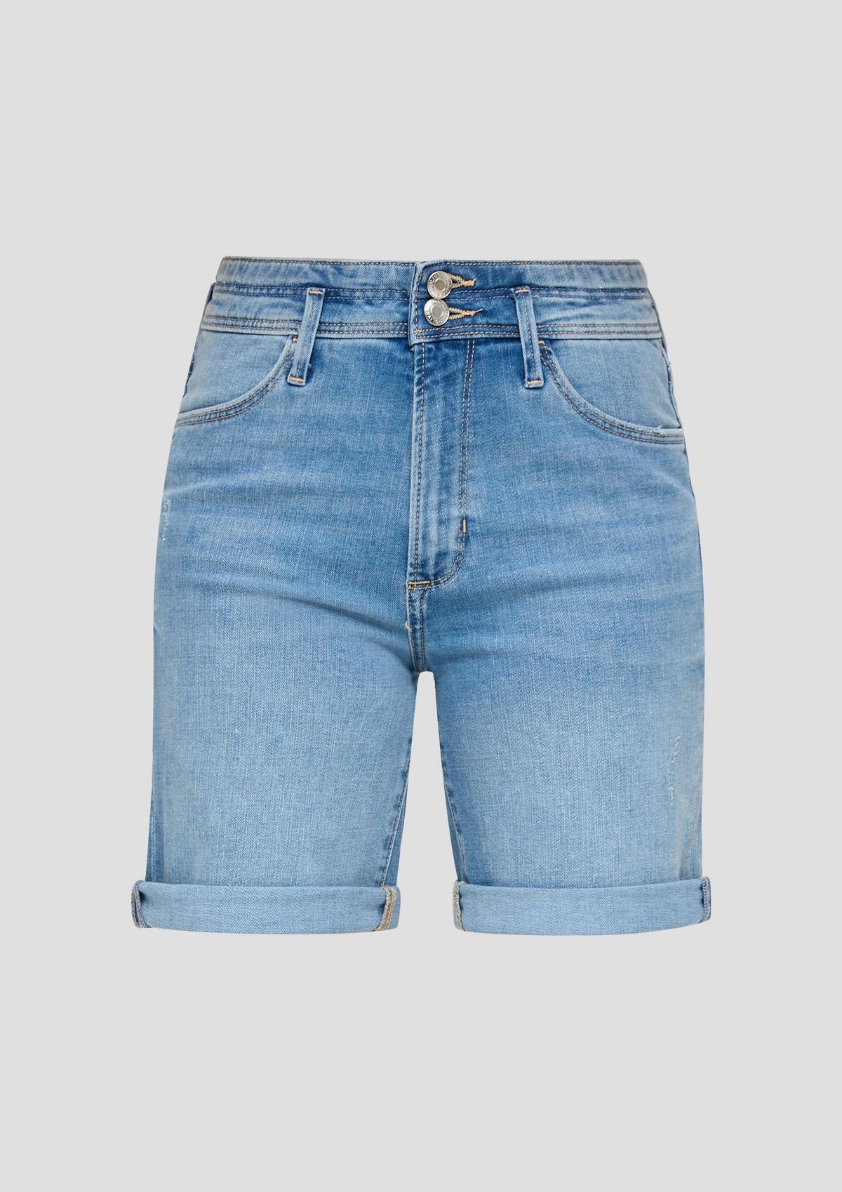 s.Oliver Bermuda jeans hlače Betsy/kroj Regular Fit/Mid Rise/ravne hlačnice