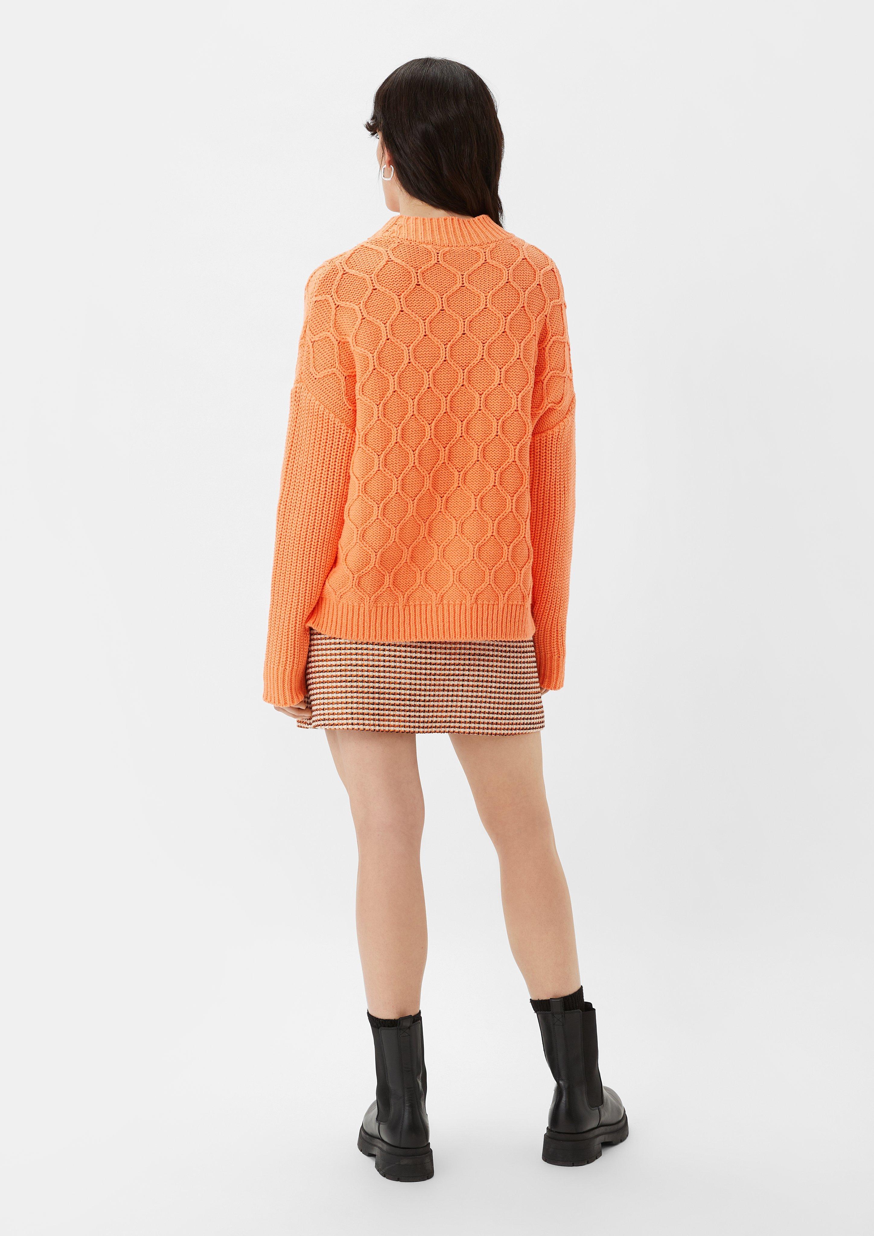 トップス CO/PE SKIPPER S/S KNIT[D.ORANGE] - トップス