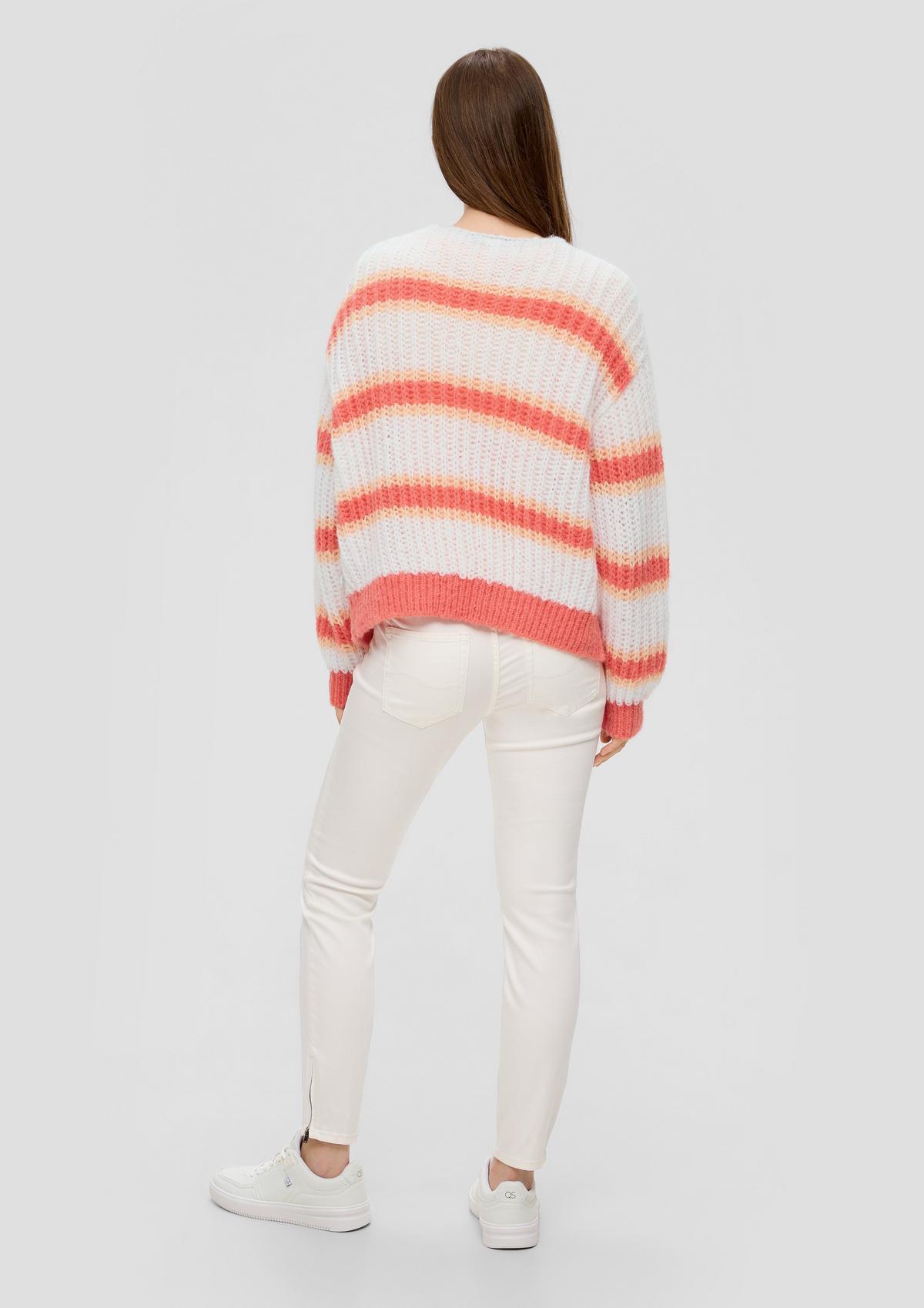 s.Oliver Striped cardigan in a loose fit