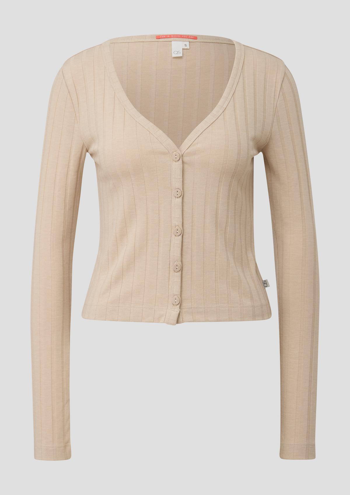s.Oliver Cardigan in a cropped fit