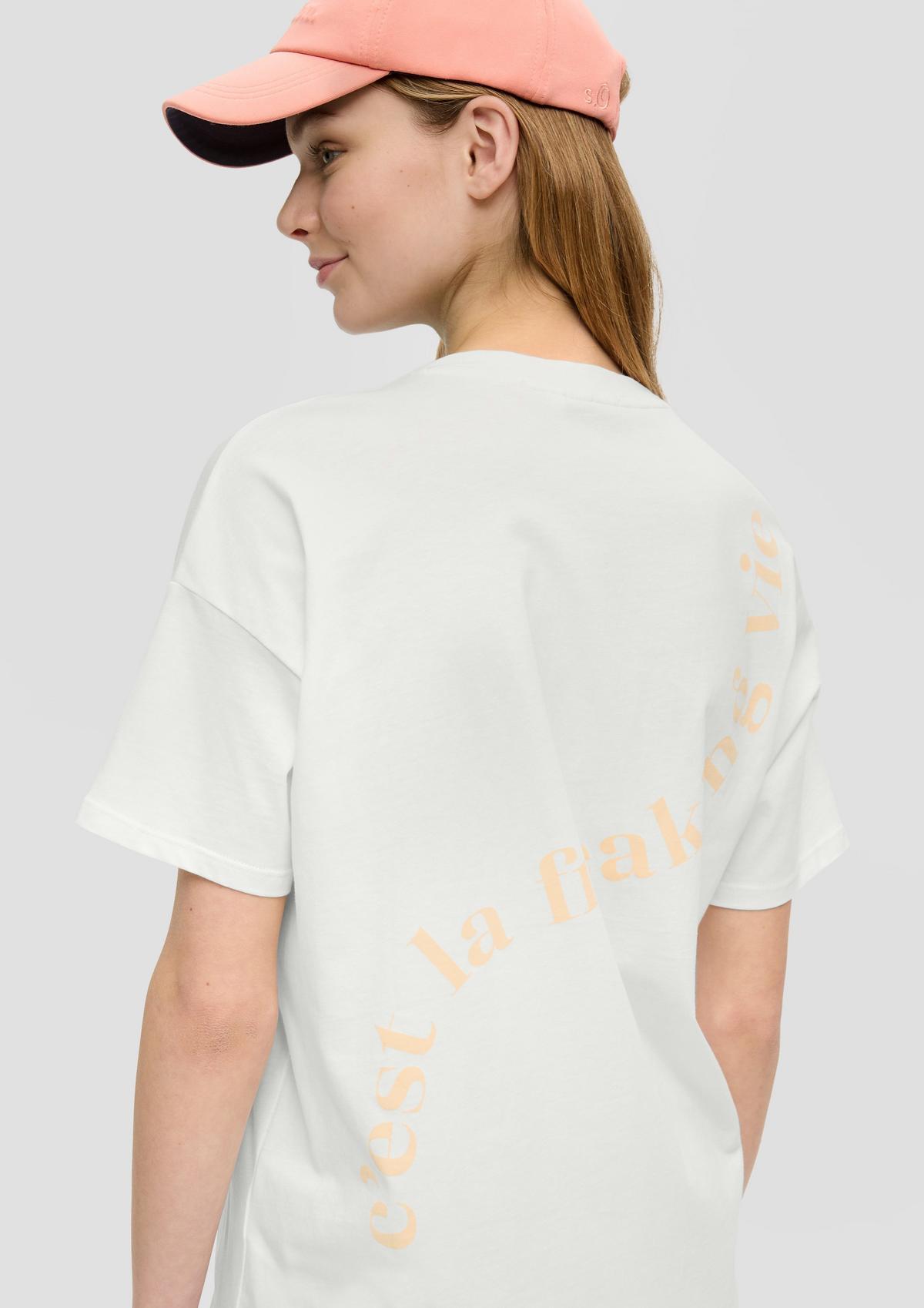 s.Oliver T-shirt met print op de achterkant