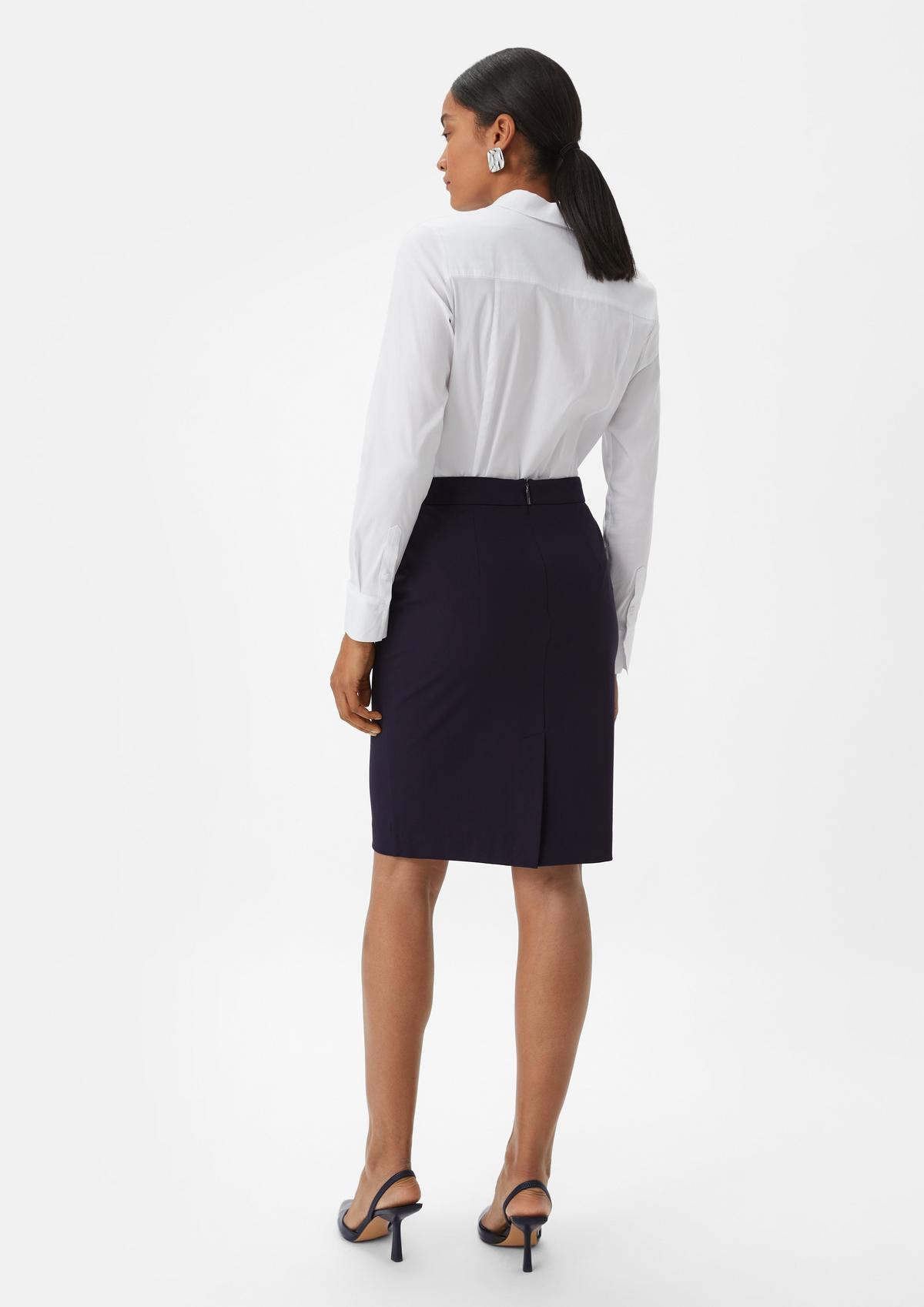 comma Skirt with side slits