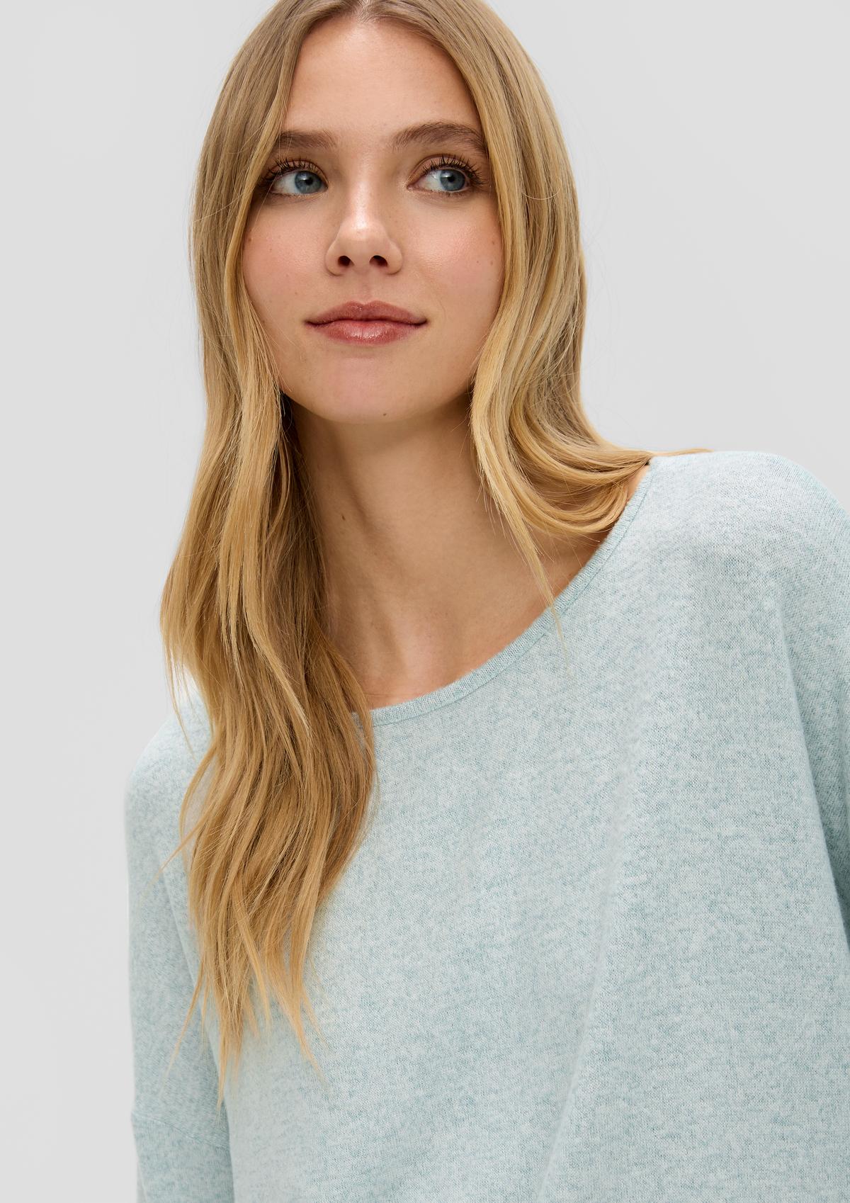 s.Oliver Shirt with mid-length sleeves