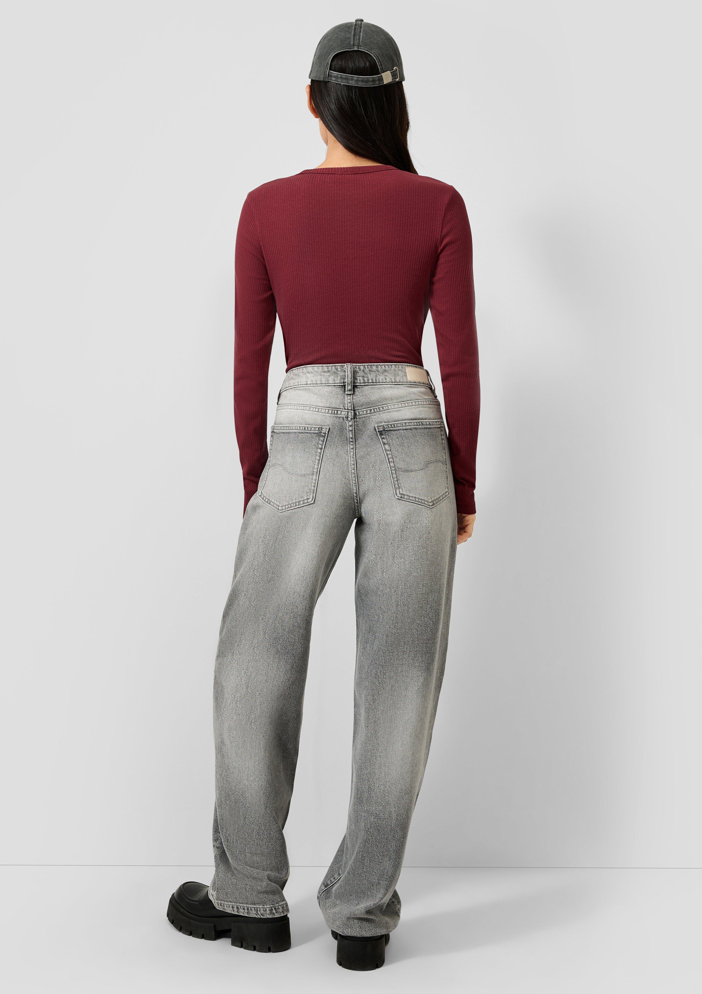 Dames Top in rood van QS