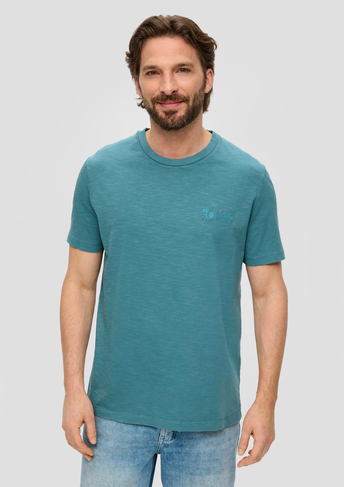 s.Oliver T-shirt en jersey à étiquette imprimée
