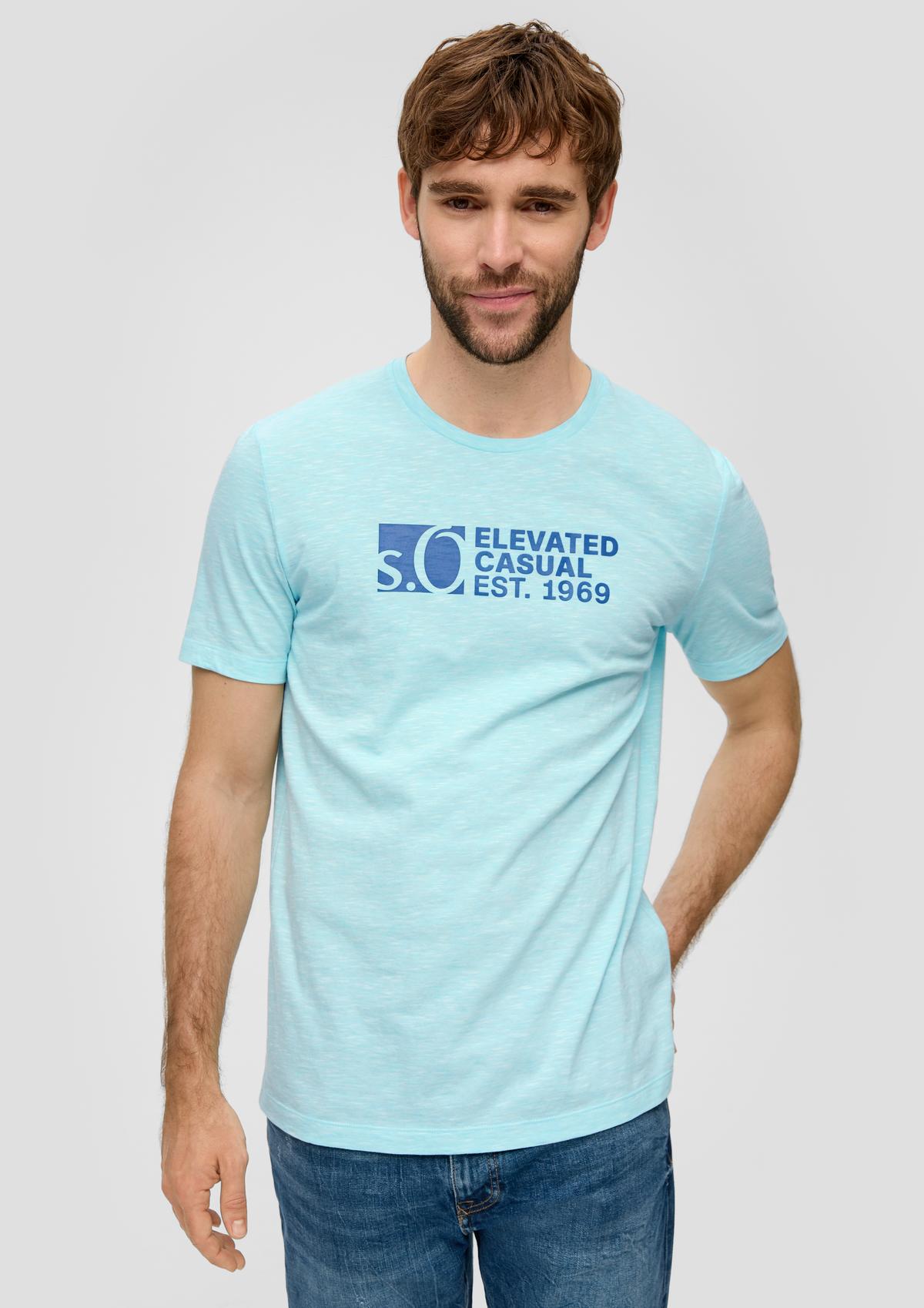 s.Oliver T-Shirt mit Labelprint