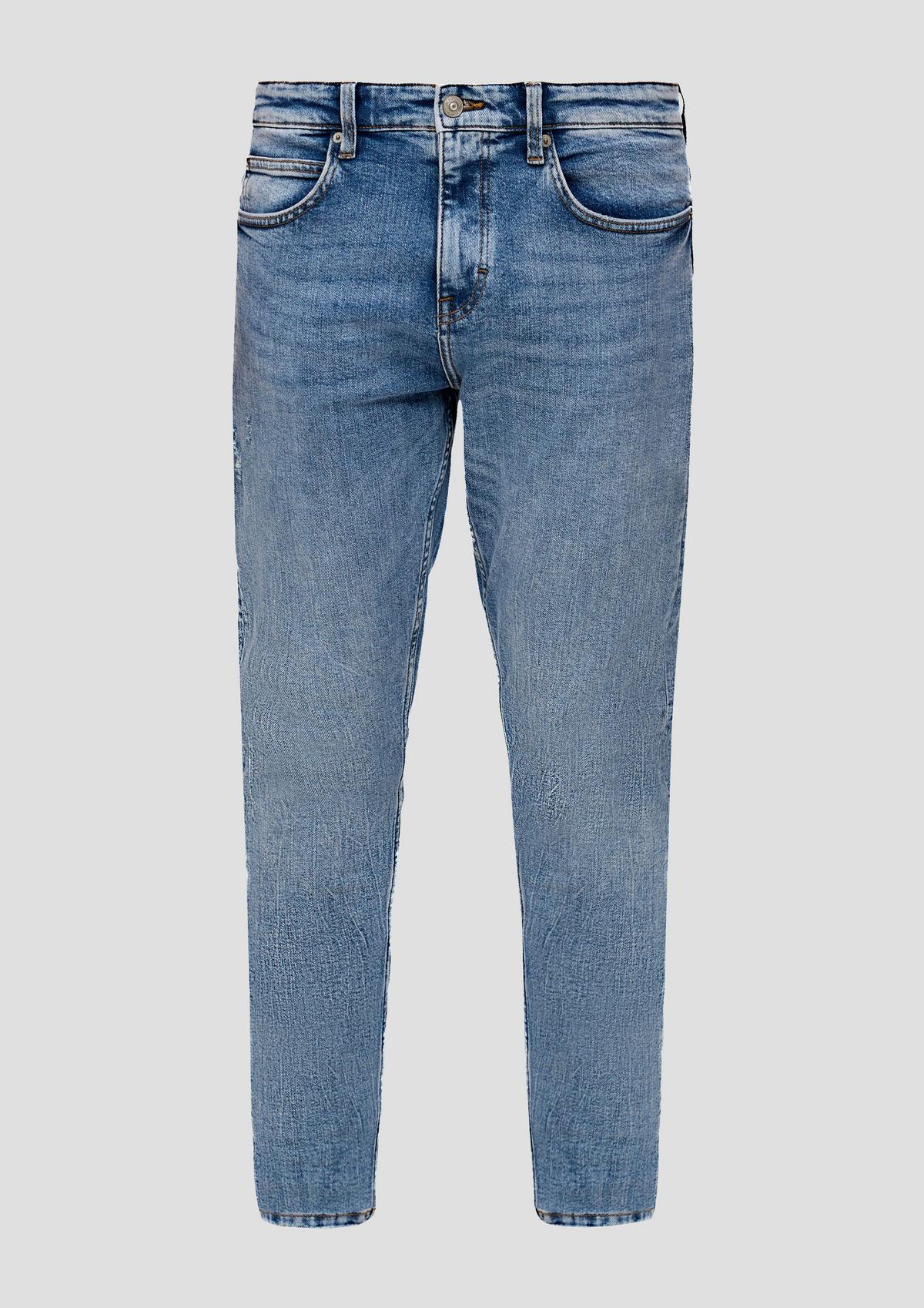 s.Oliver Jeans hlače Shawn / kroj Regular Fit / Mid Rise / Tapered Leg