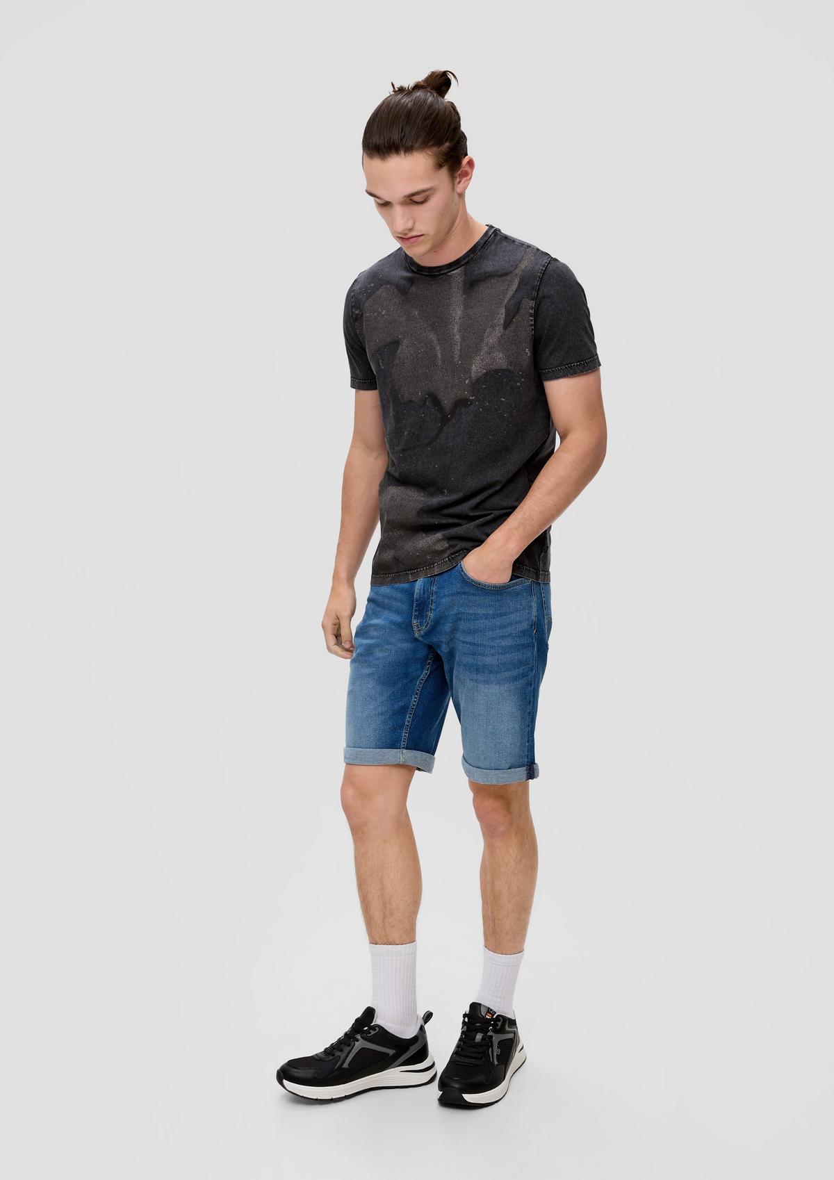 s.Oliver Regular: Shorts im Denim-Look