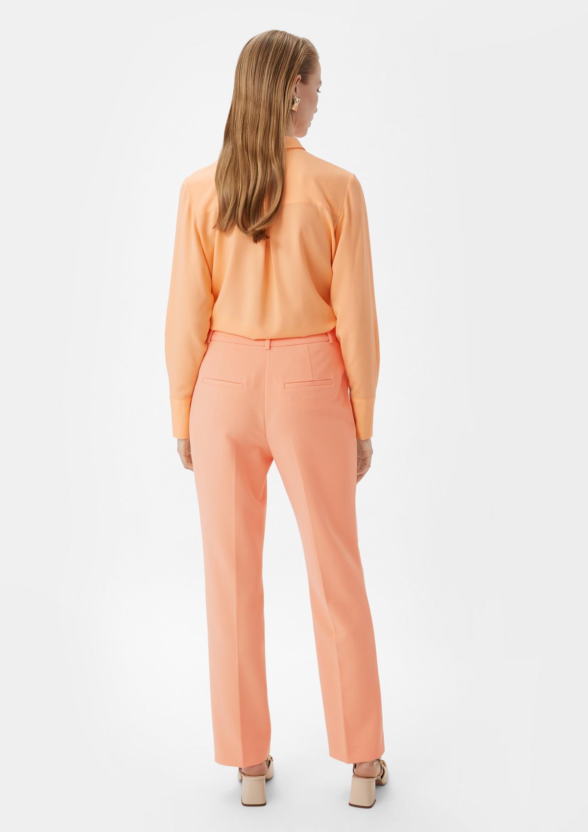 comma Relaxed fit: trousers with pressed pleats