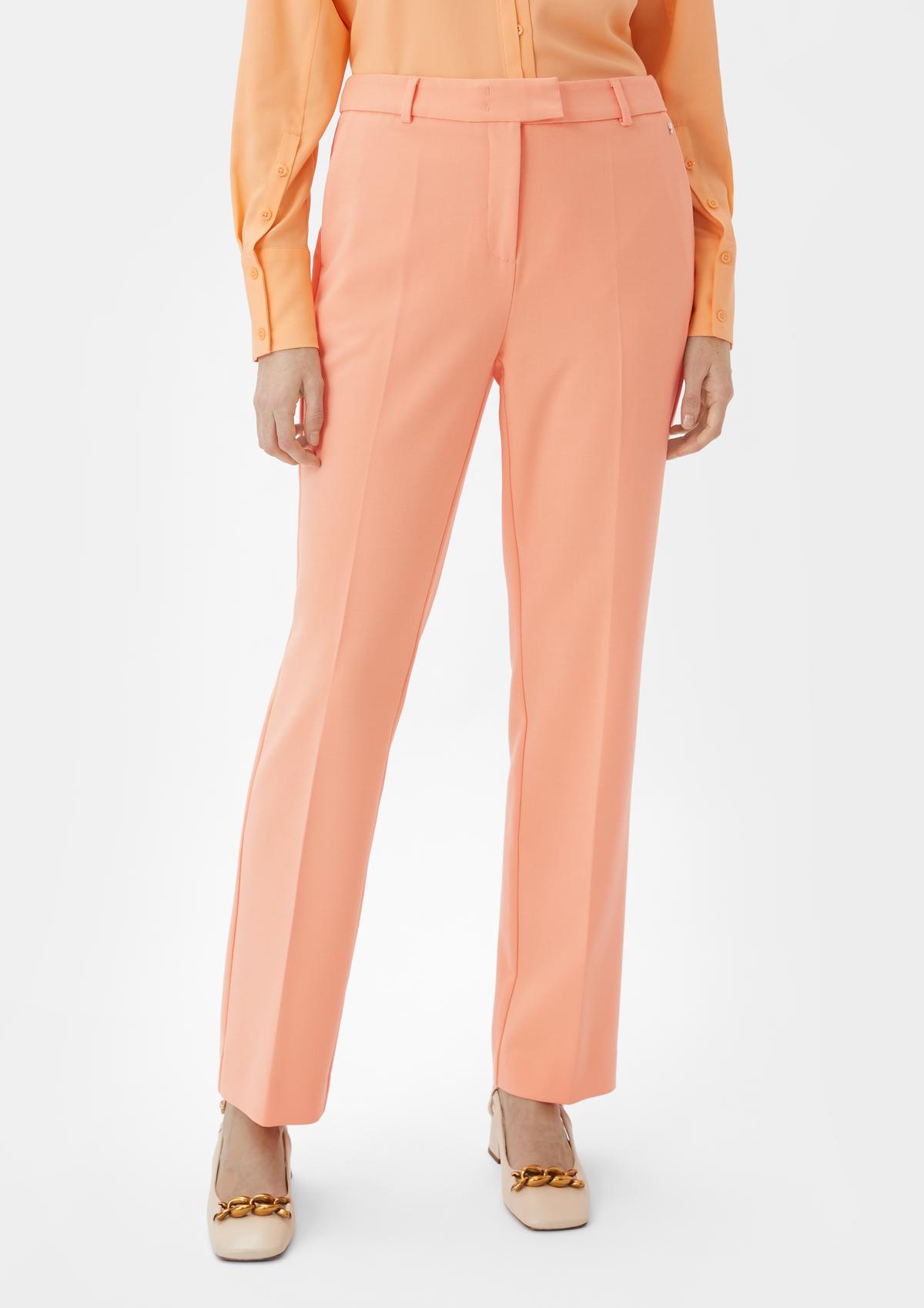 comma Relaxed fit: trousers with pressed pleats