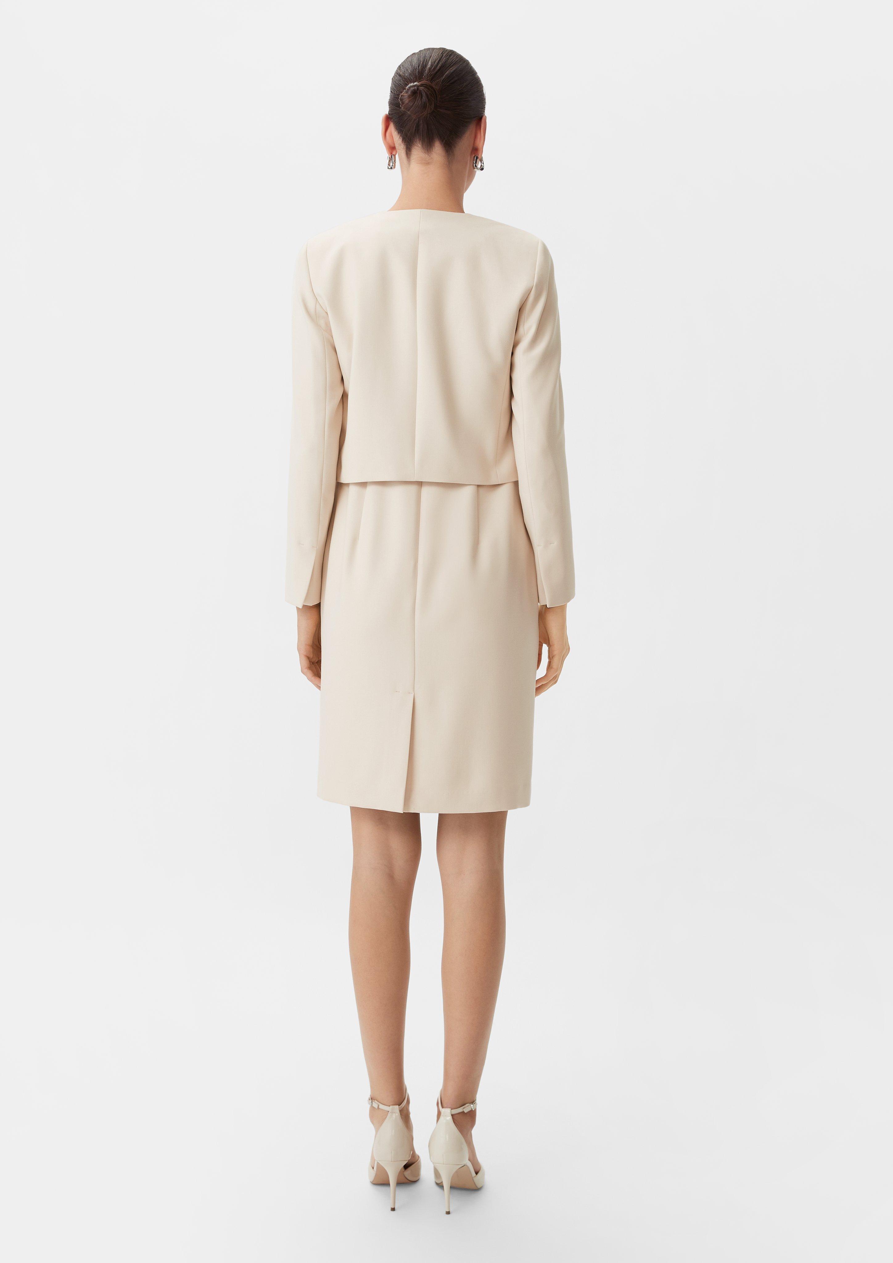 ★NOFFICIALNOFFICE★COLOR PIPING BOLERO SET BEIGE★正規品 Indoor bolero - Beige | SCAYLE