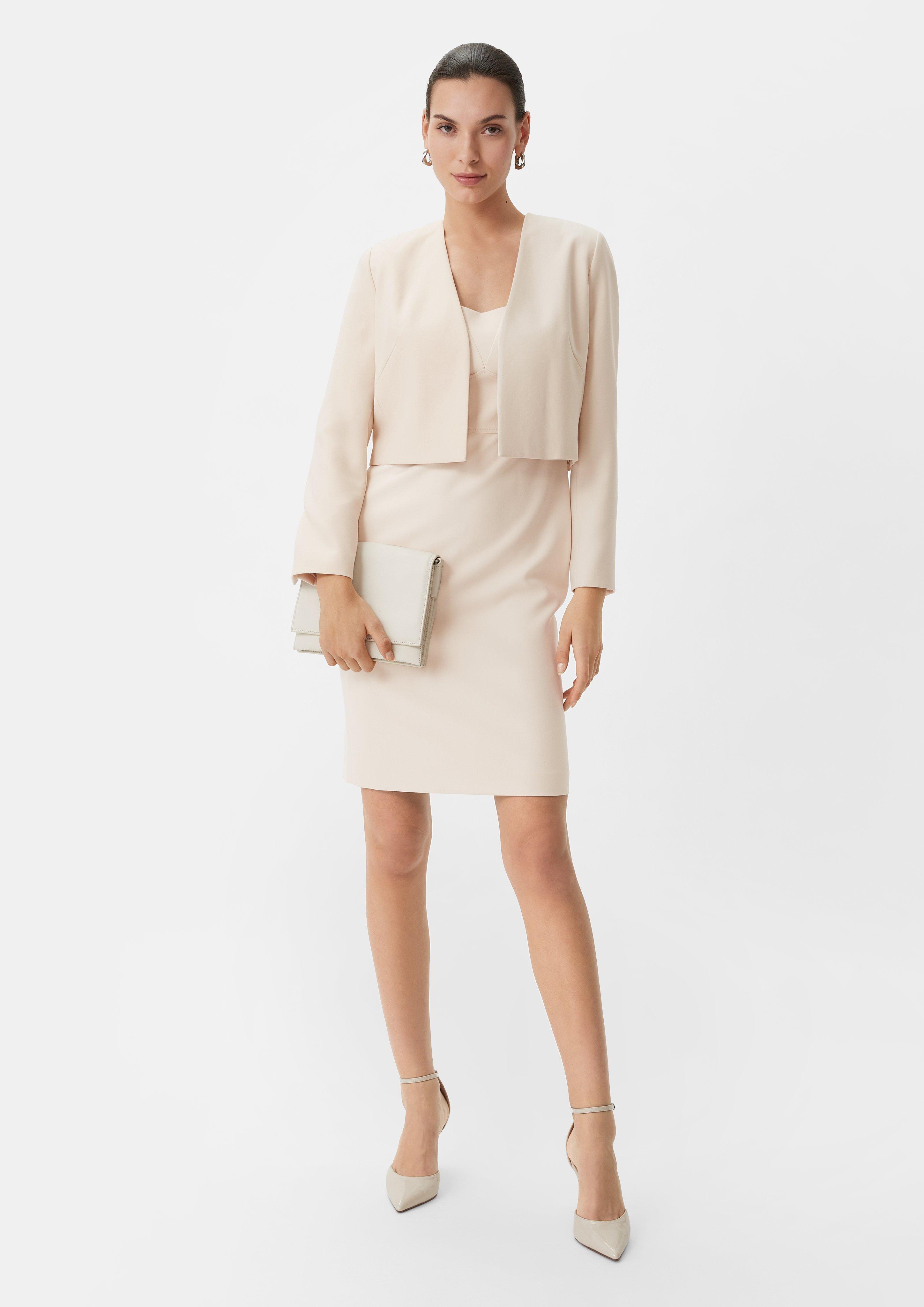 ★NOFFICIALNOFFICE★COLOR PIPING BOLERO SET BEIGE★正規品 Indoor bolero - Beige | SCAYLE