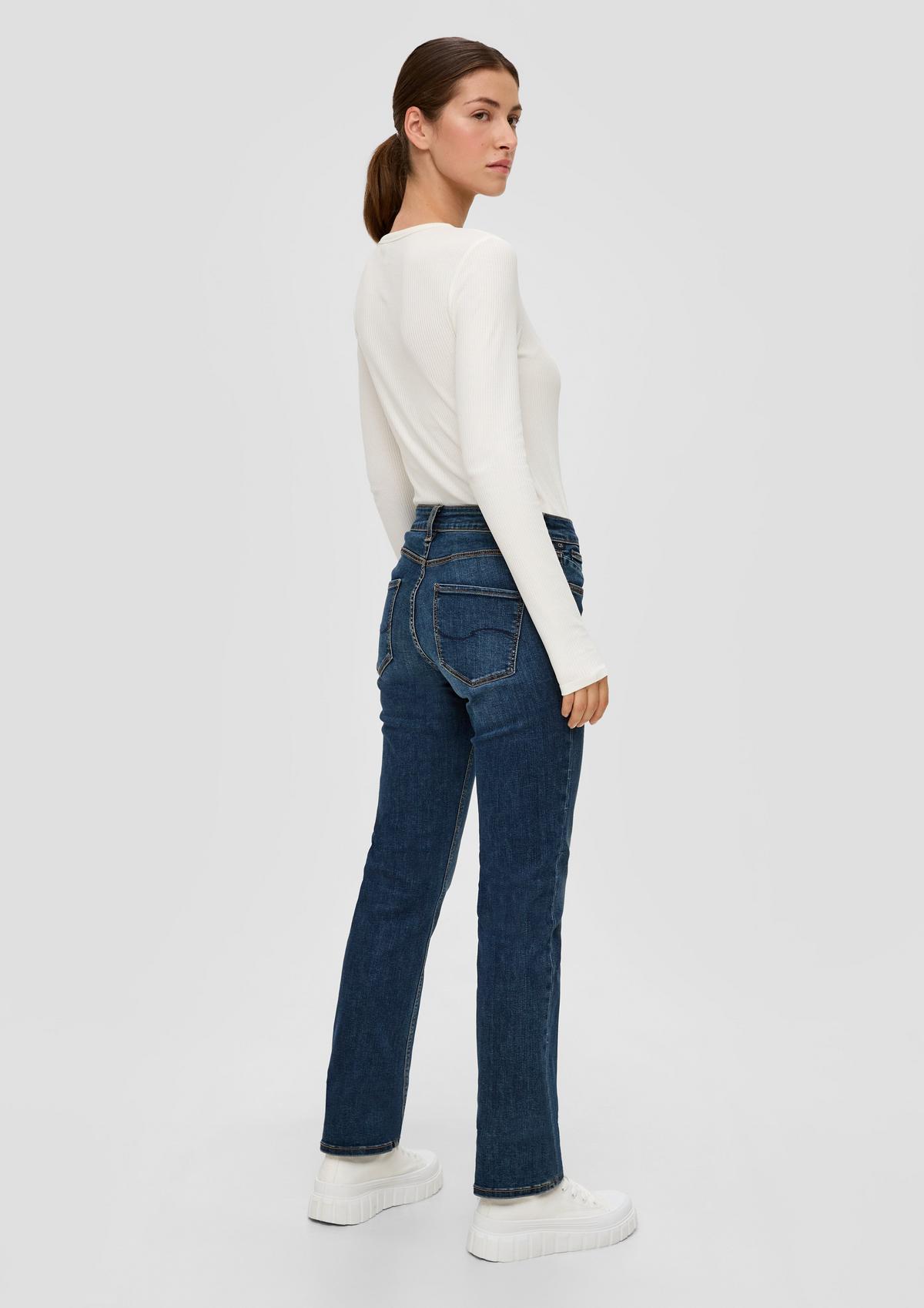 s.Oliver Catie jeans / slim fit / mid rise / straight leg