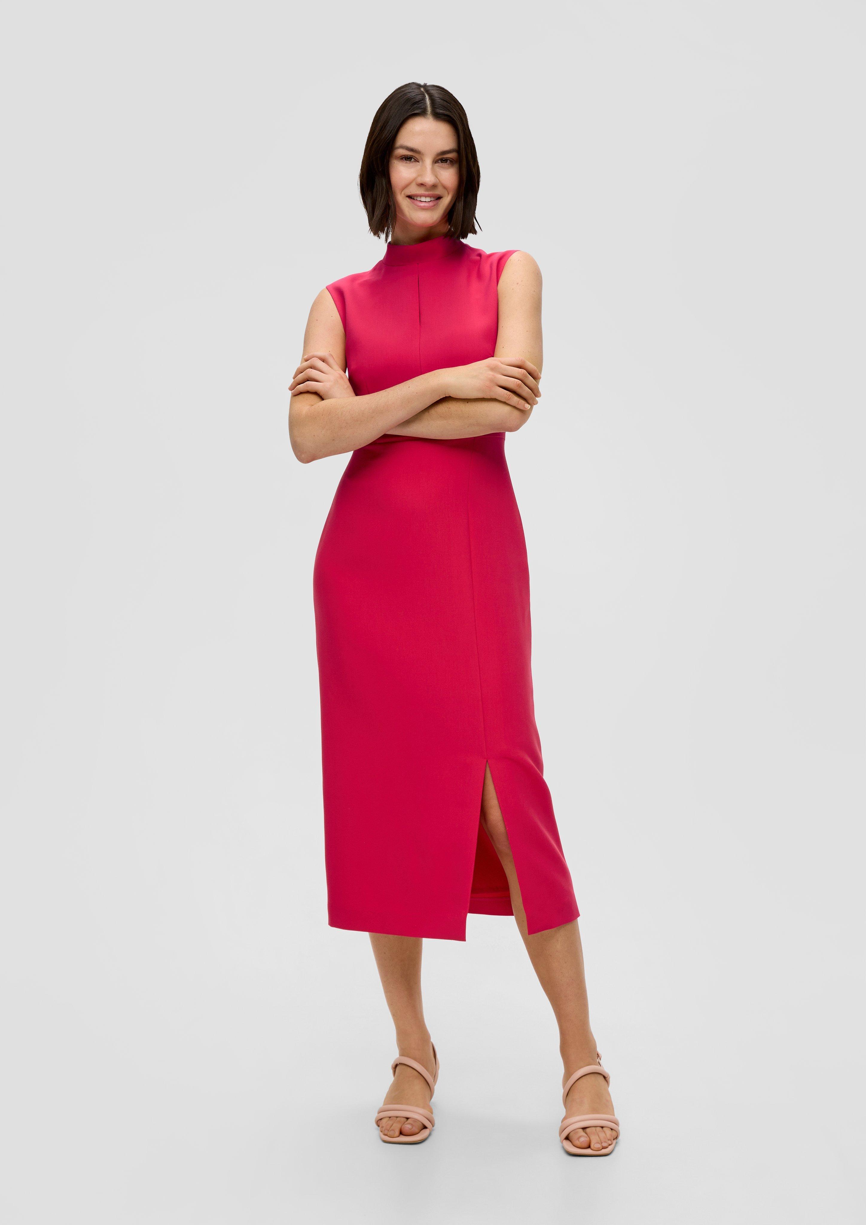 S.Oliver Maxikleid mit Turtleneck