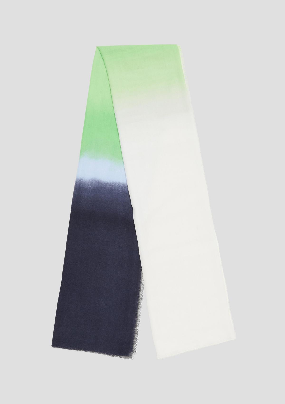 s.Oliver Scarf with colour graduation