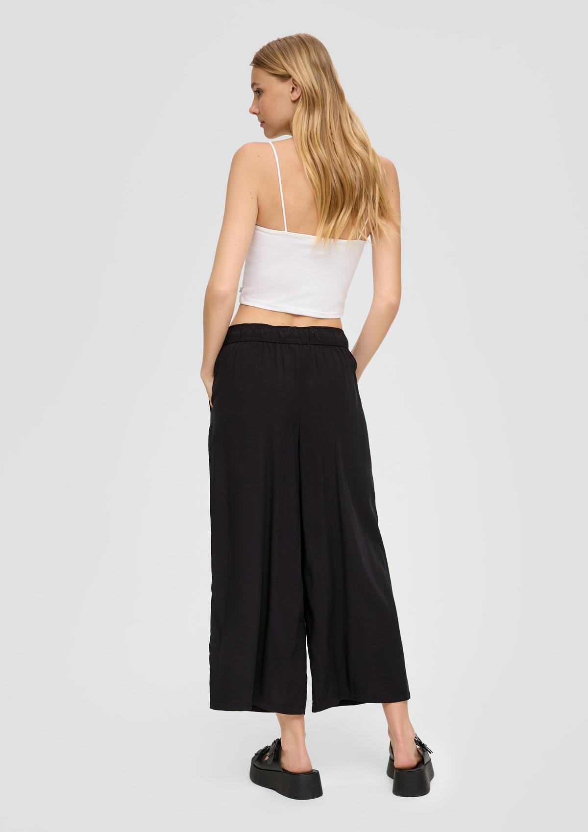 s.Oliver Culottes with an elasticated waistband