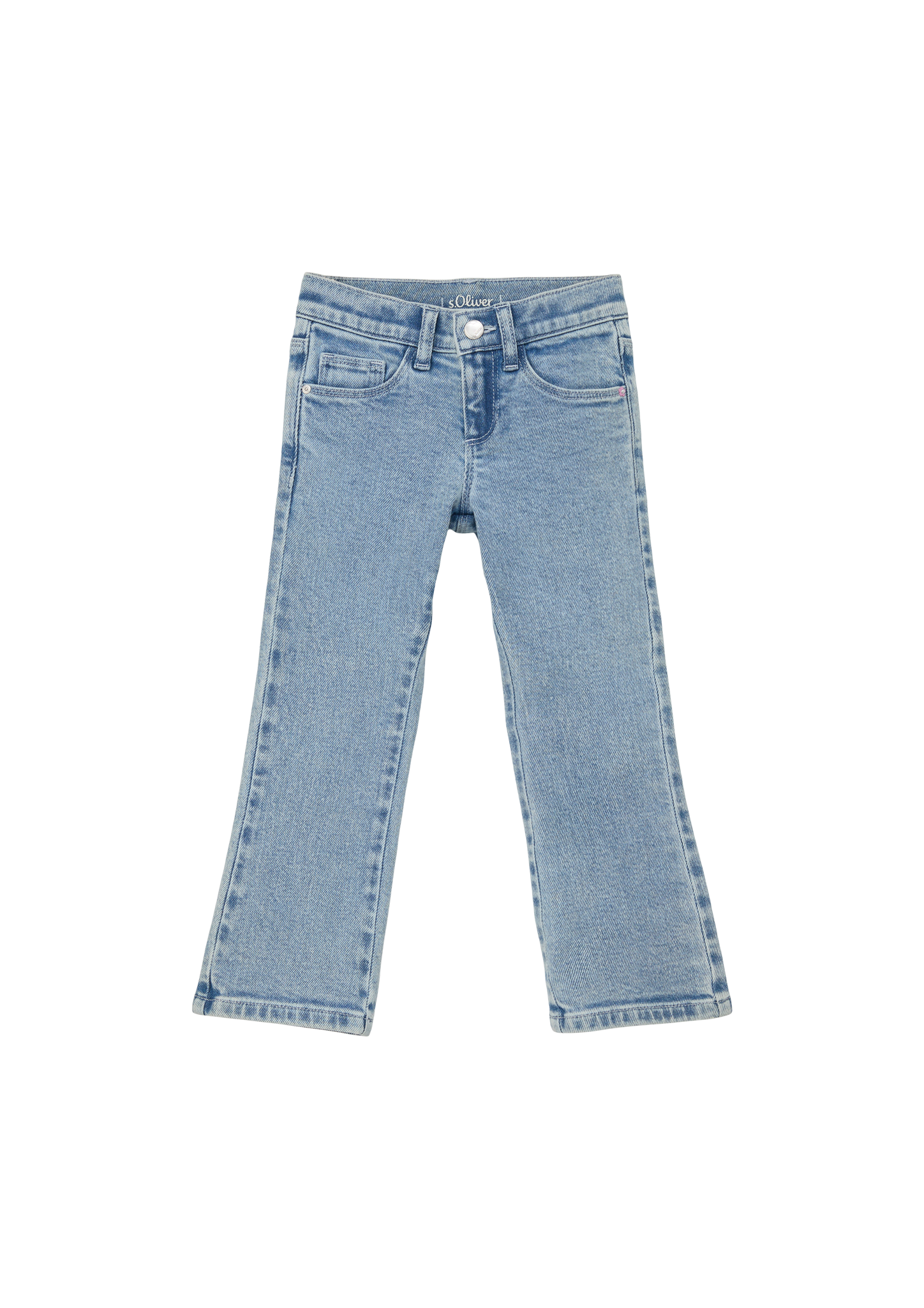 s.Oliver - Jeans Betsy / Regular Fit / Mid Rise / Flared Leg, Kinder, blau