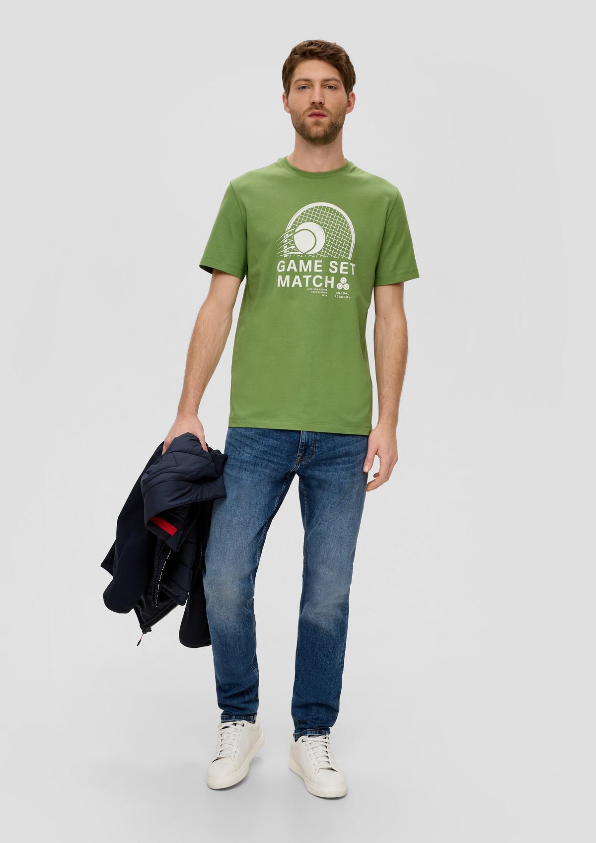 s.Oliver T-shirt met print op de voorkant