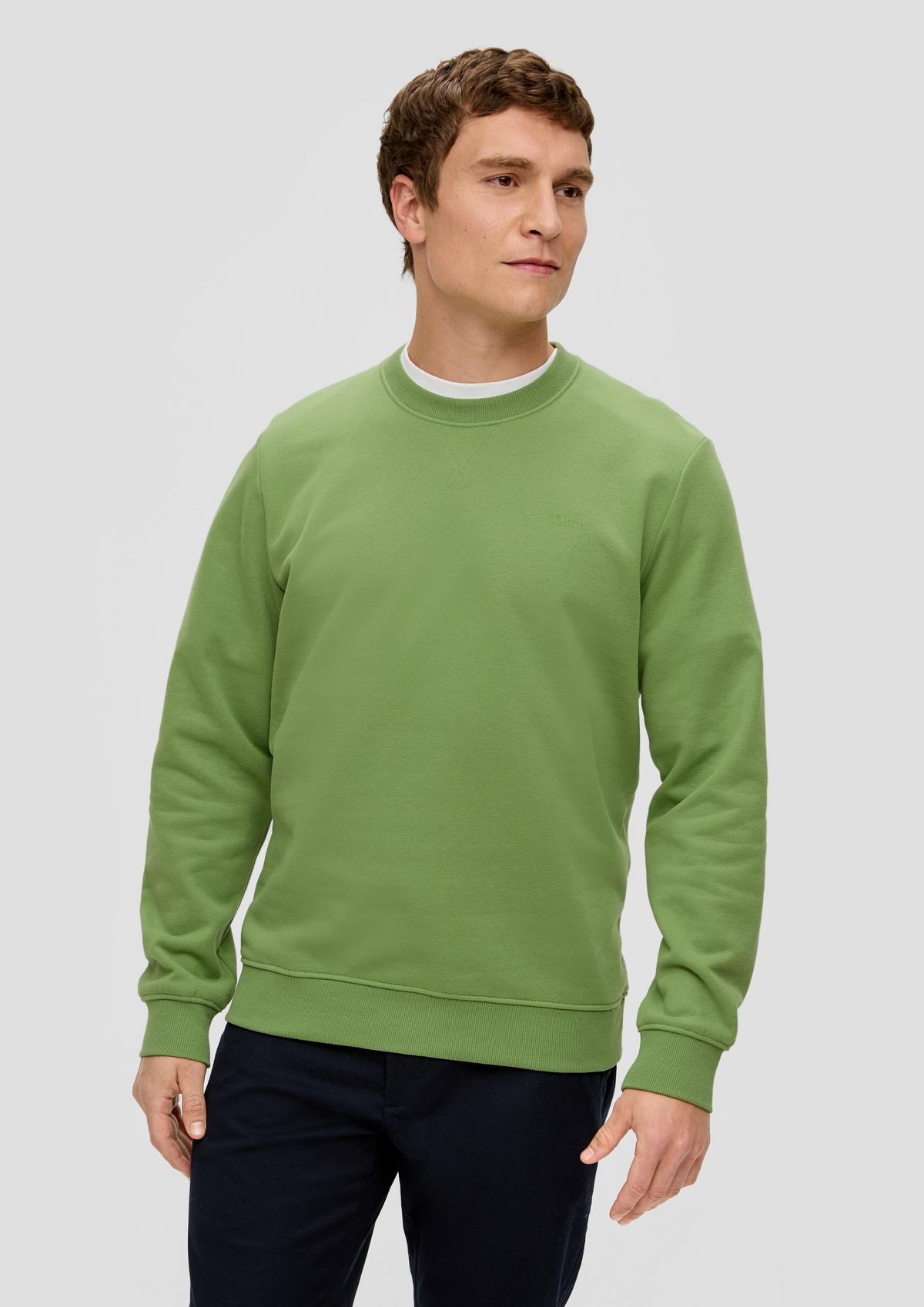 s.Oliver Sweatshirt with a logo detail