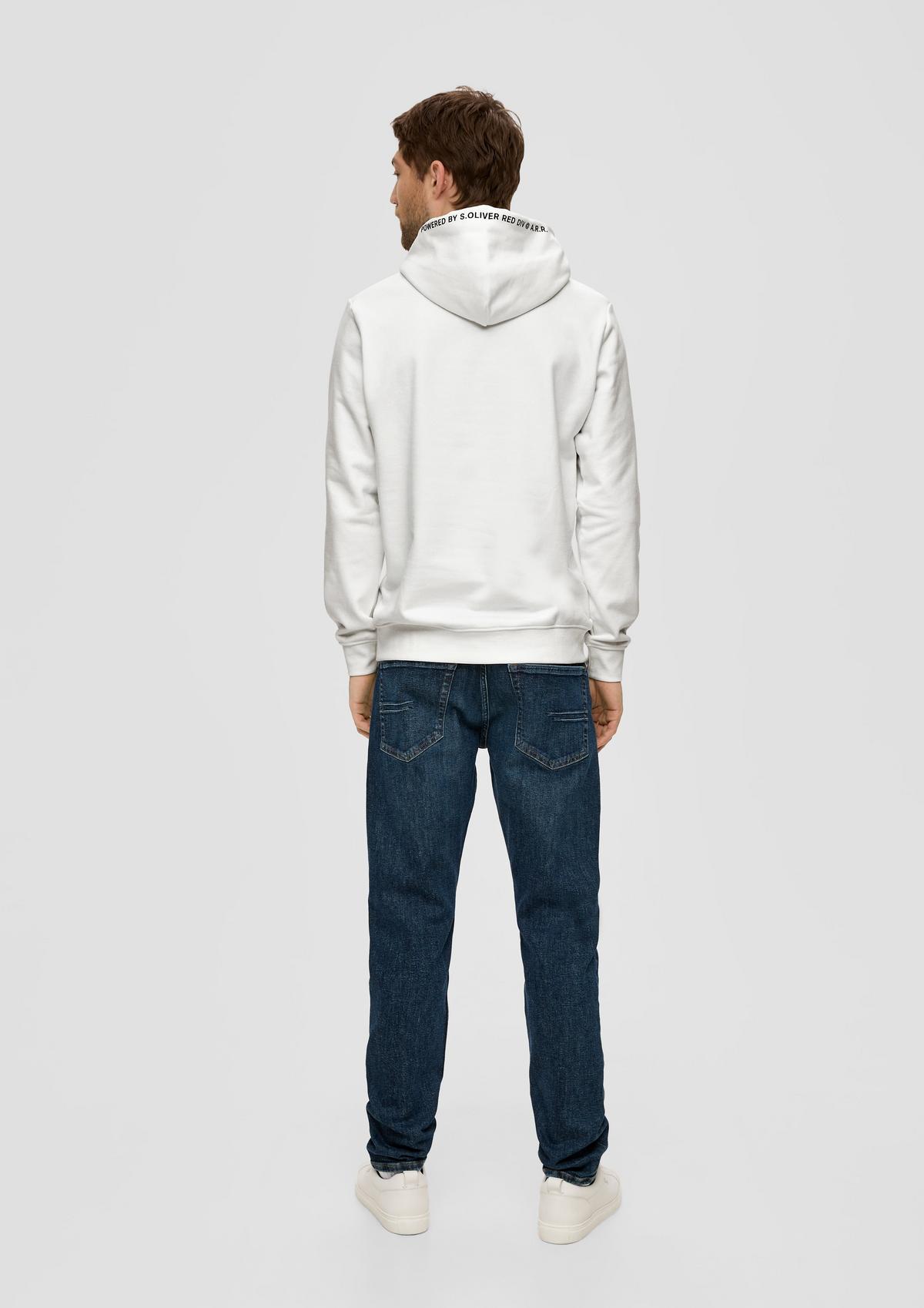 s.Oliver Hooded sweatshirt with a logo print