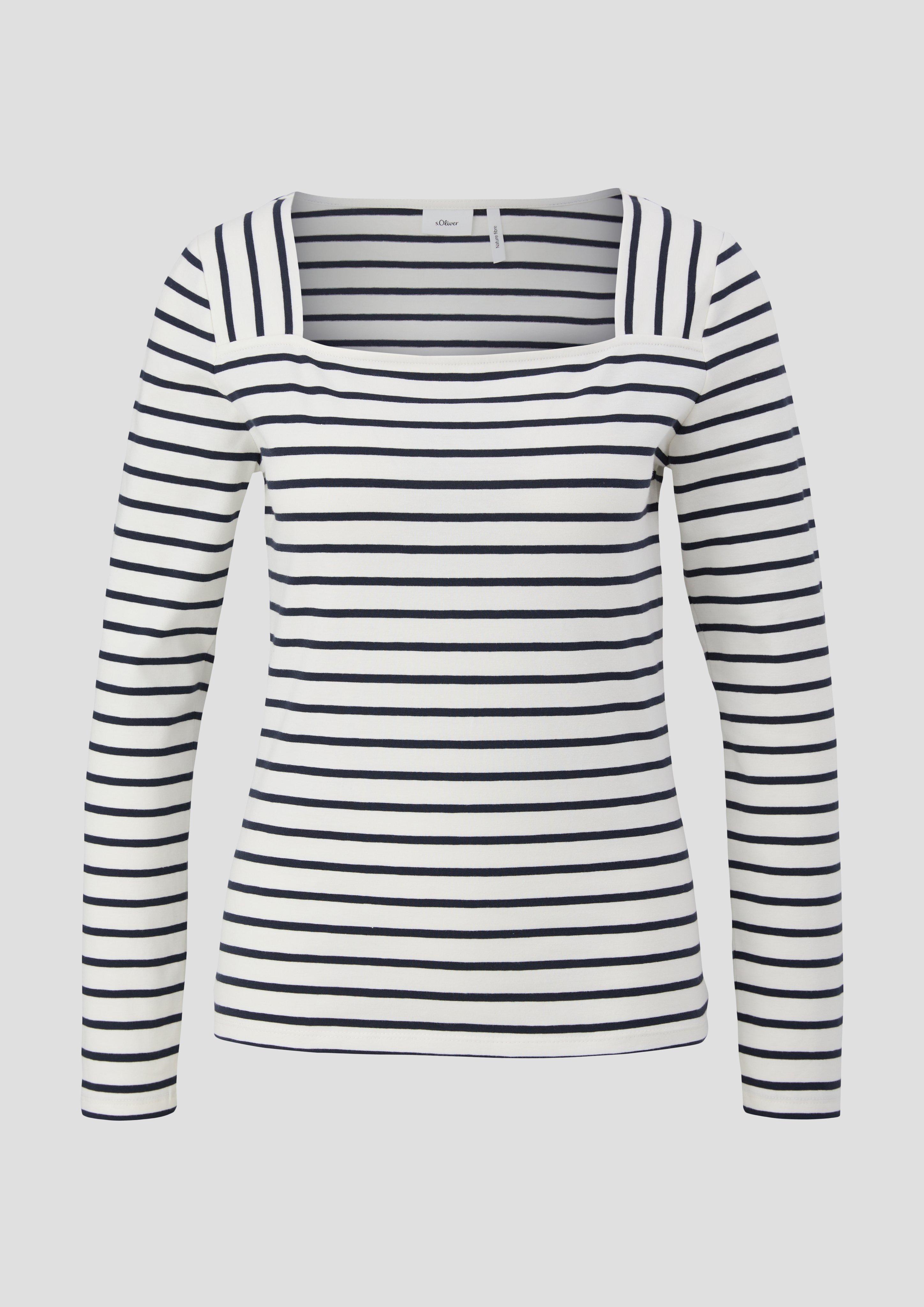 S.Oliver Damen Langarmshirt Mit Kapuze - Bequemes Basic Für Jeden Tag