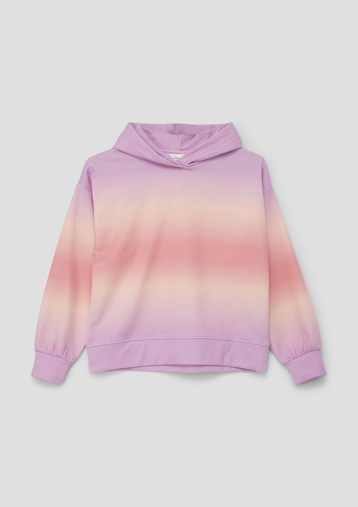 Sweatshirt met kleurverloop