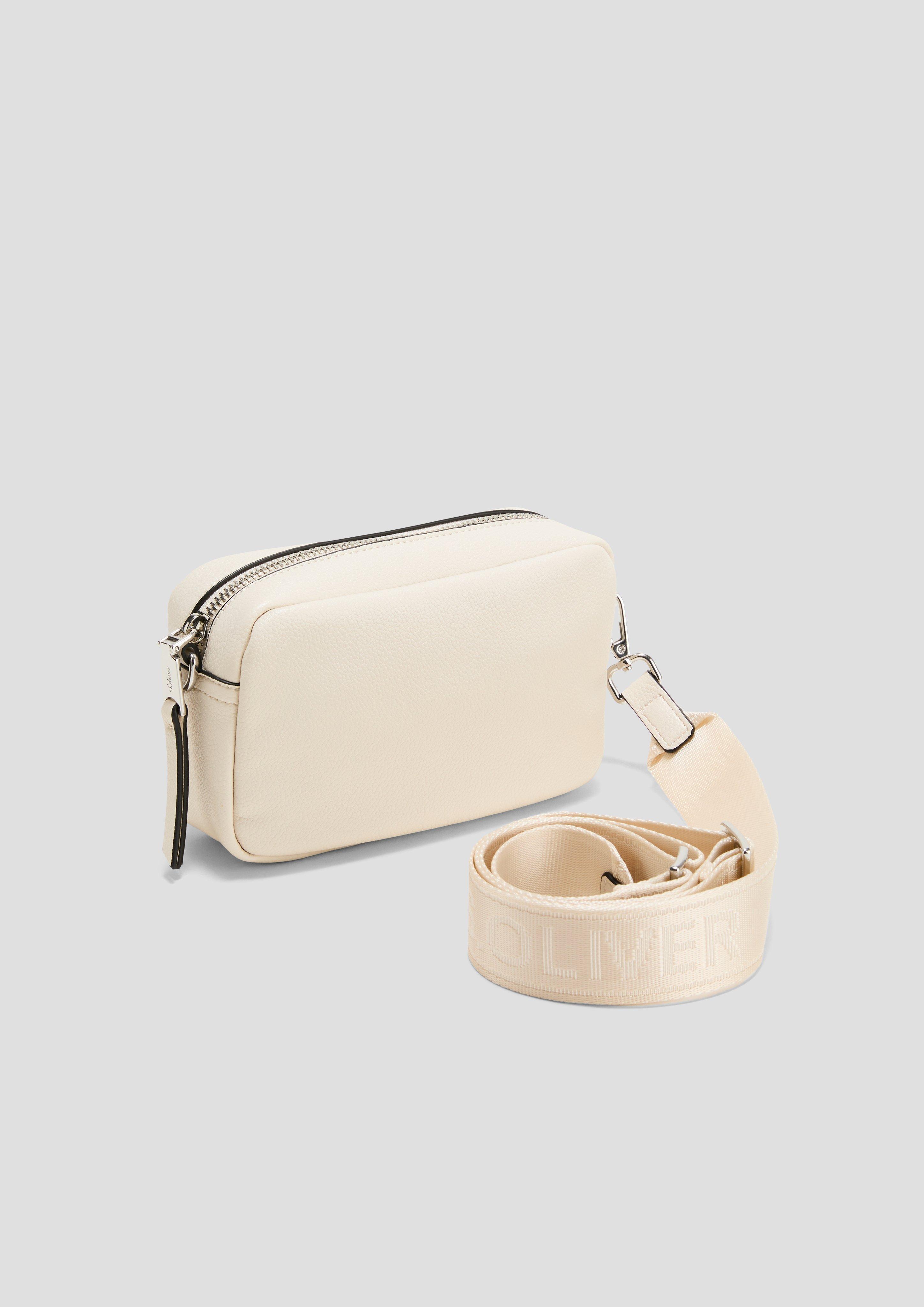Cross-Body-Bag aus Lederimitat - limettengrün | s.Oliver