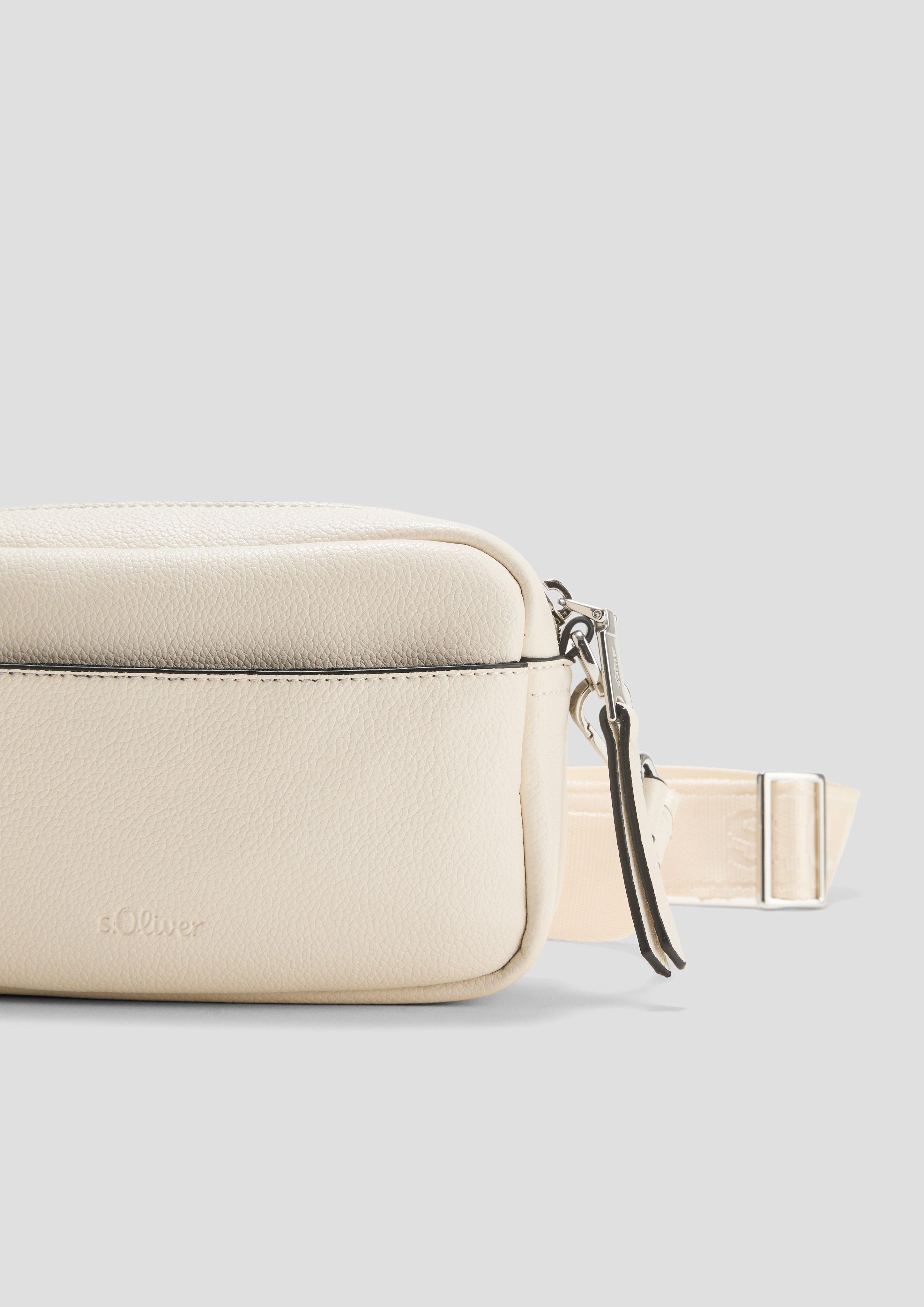Cross-Body-Bag aus Lederimitat - limettengrün | s.Oliver
