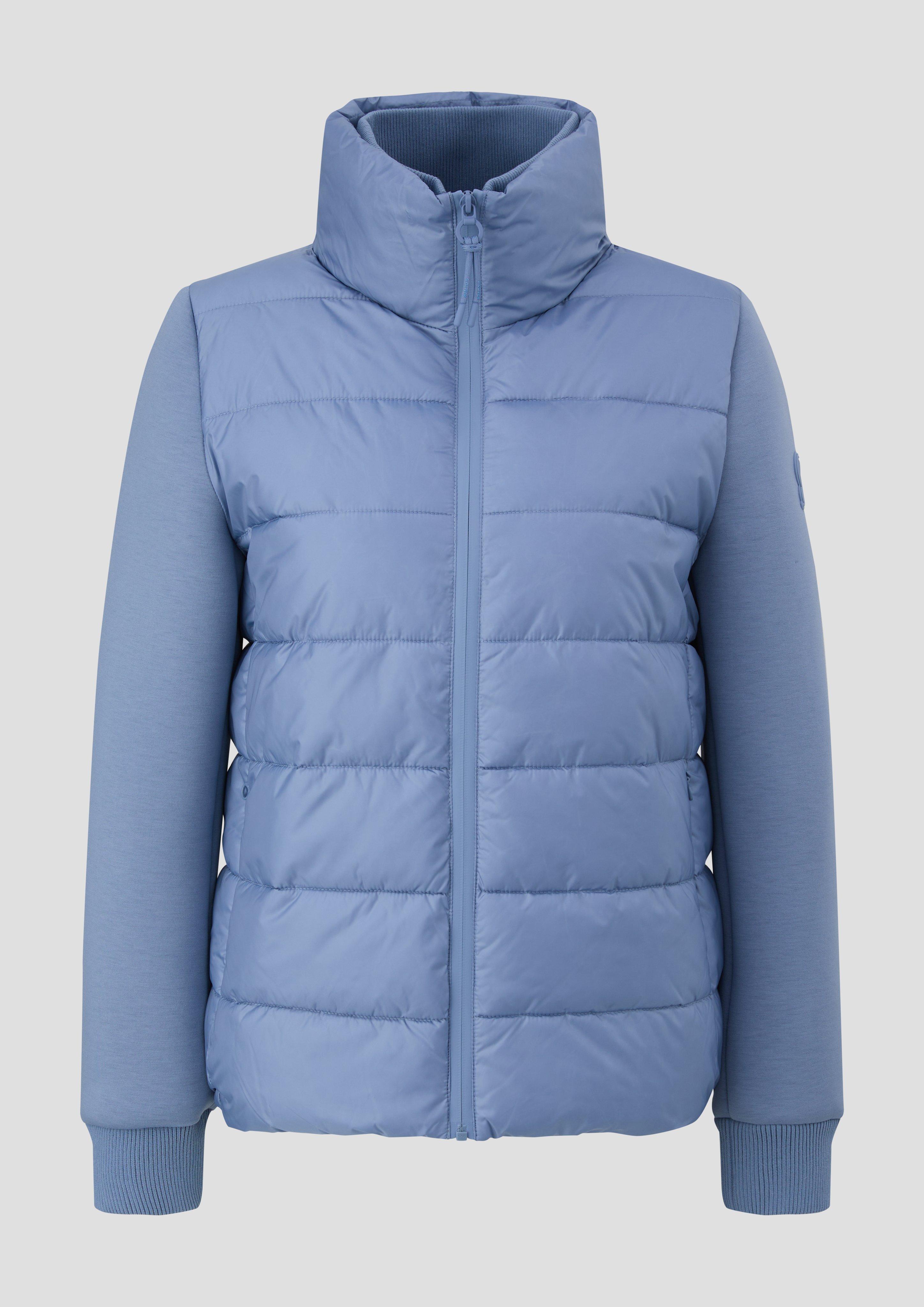 s.Oliver - Steppjacke im Farbicmix, Damen, blau