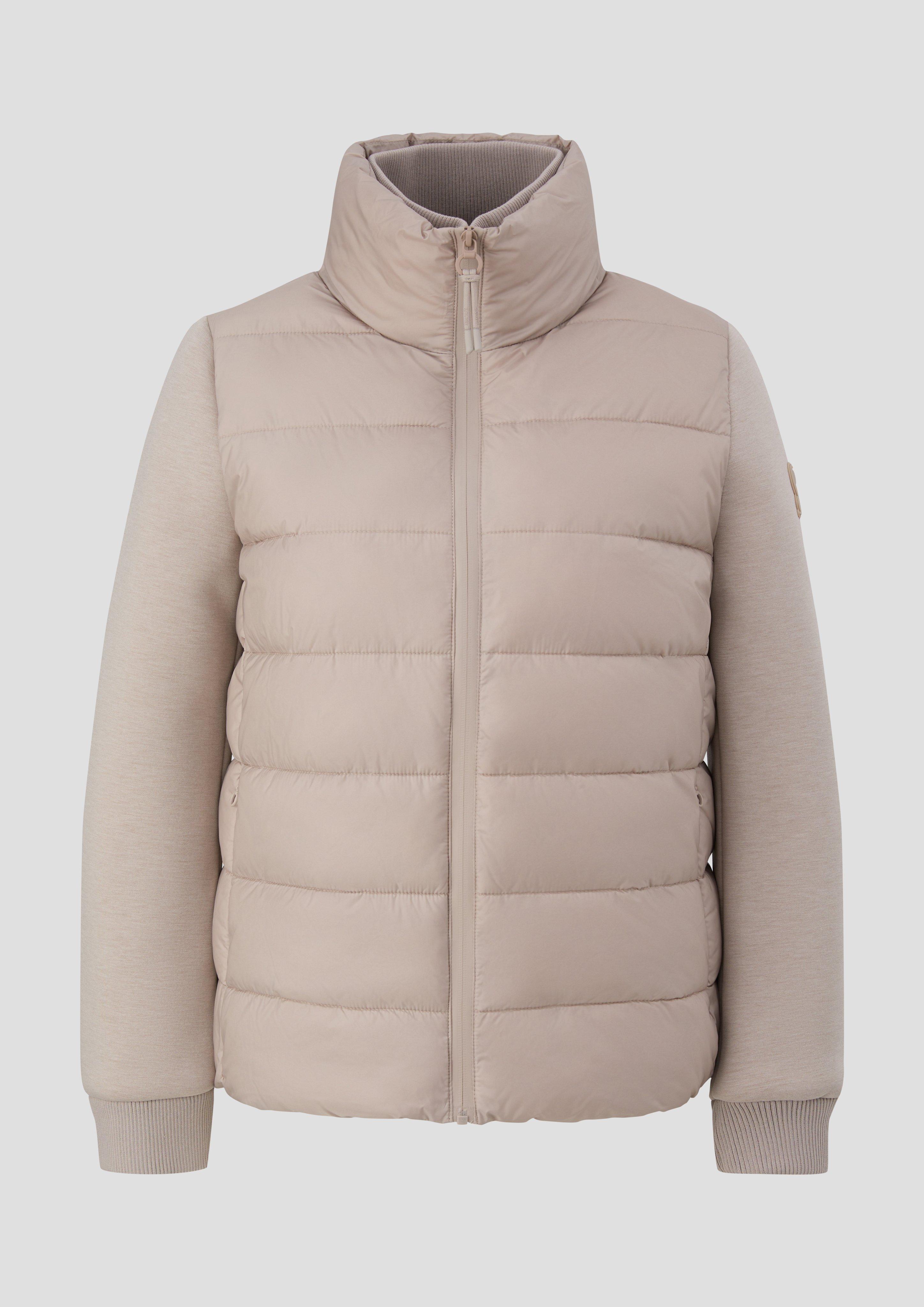 s.Oliver - Steppjacke im Farbicmix, Damen, Beige