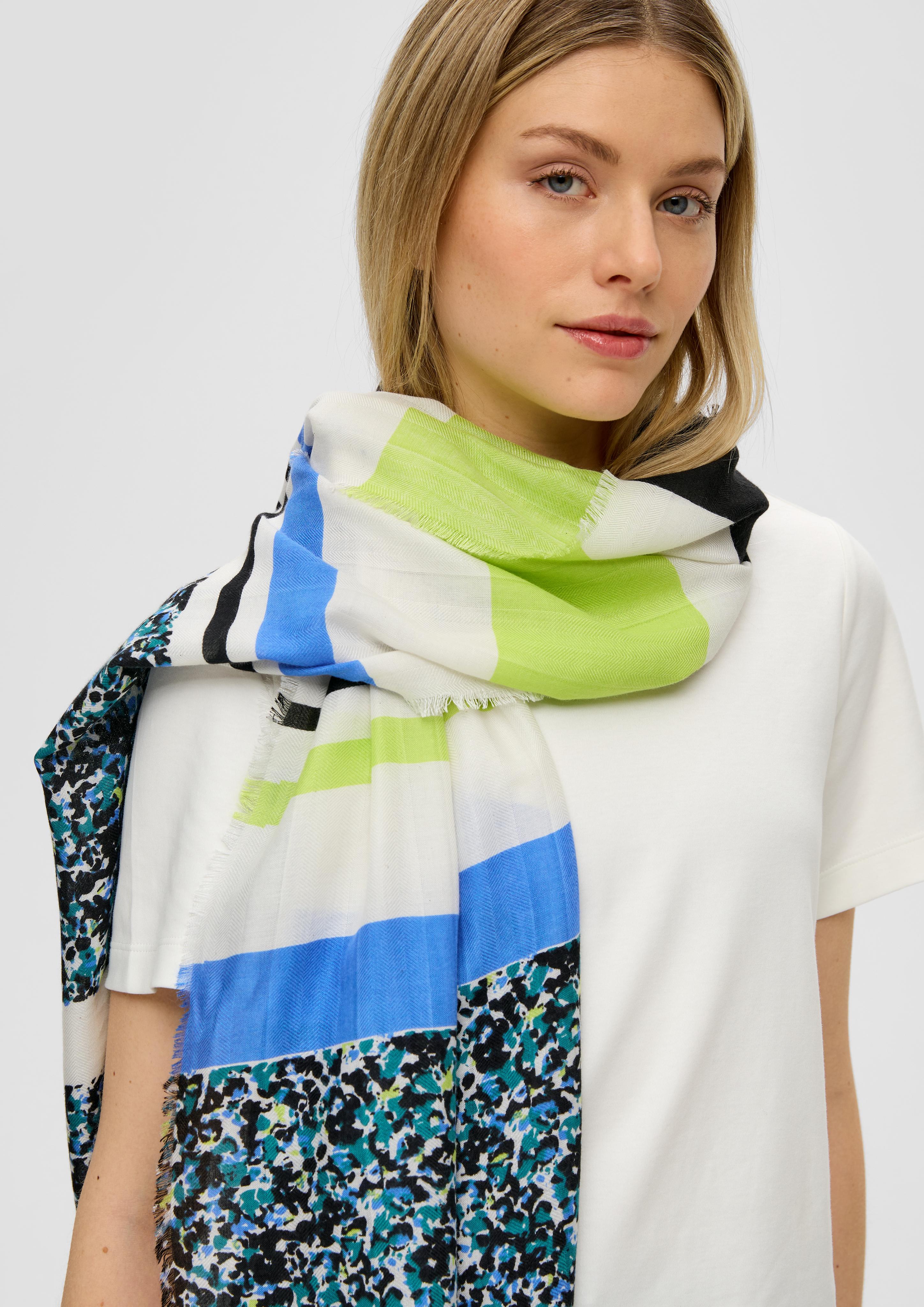 Leichter Schal aus Viskosemix - ecru | s.Oliver