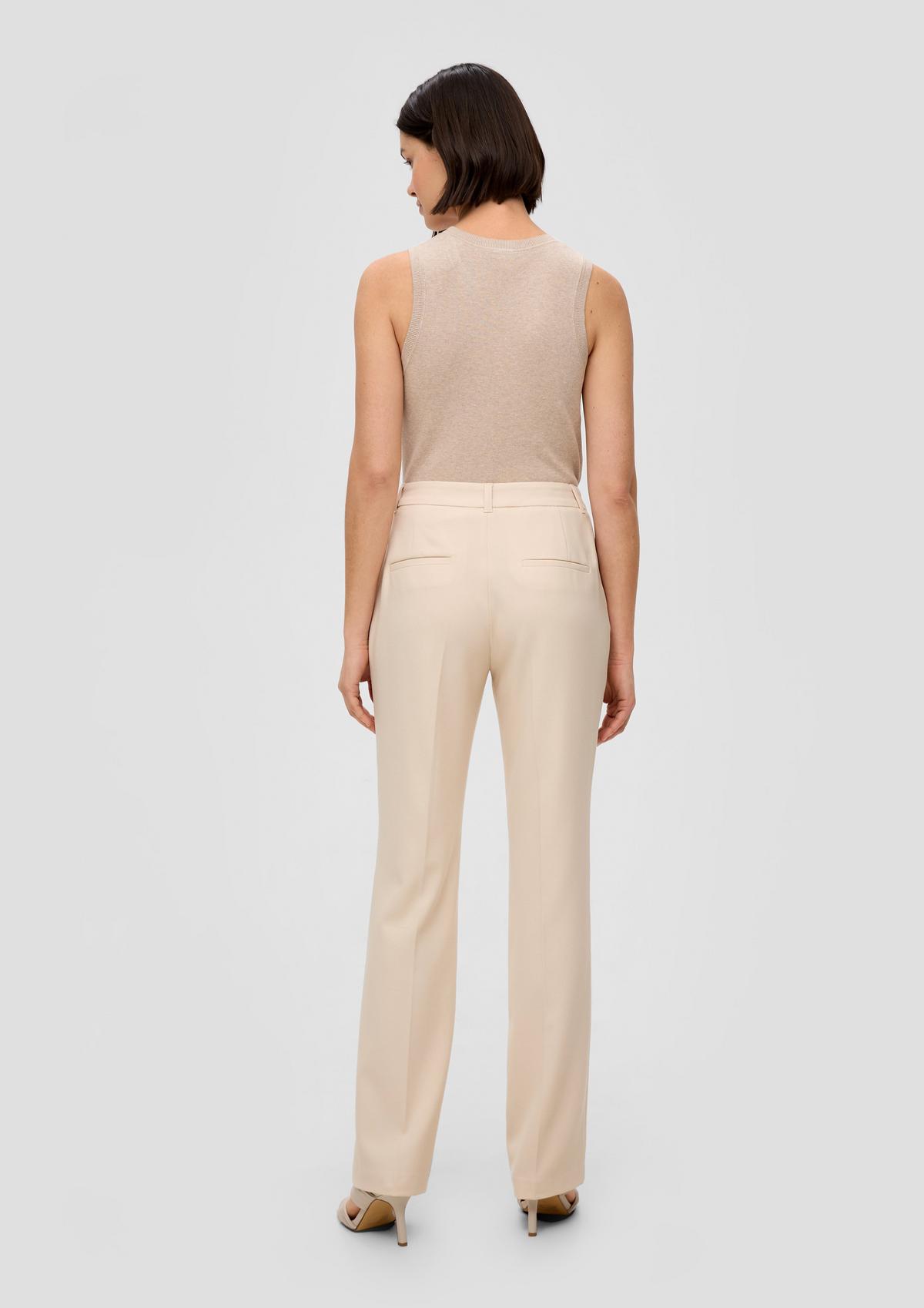 s.Oliver Straight: viscose blend trousers