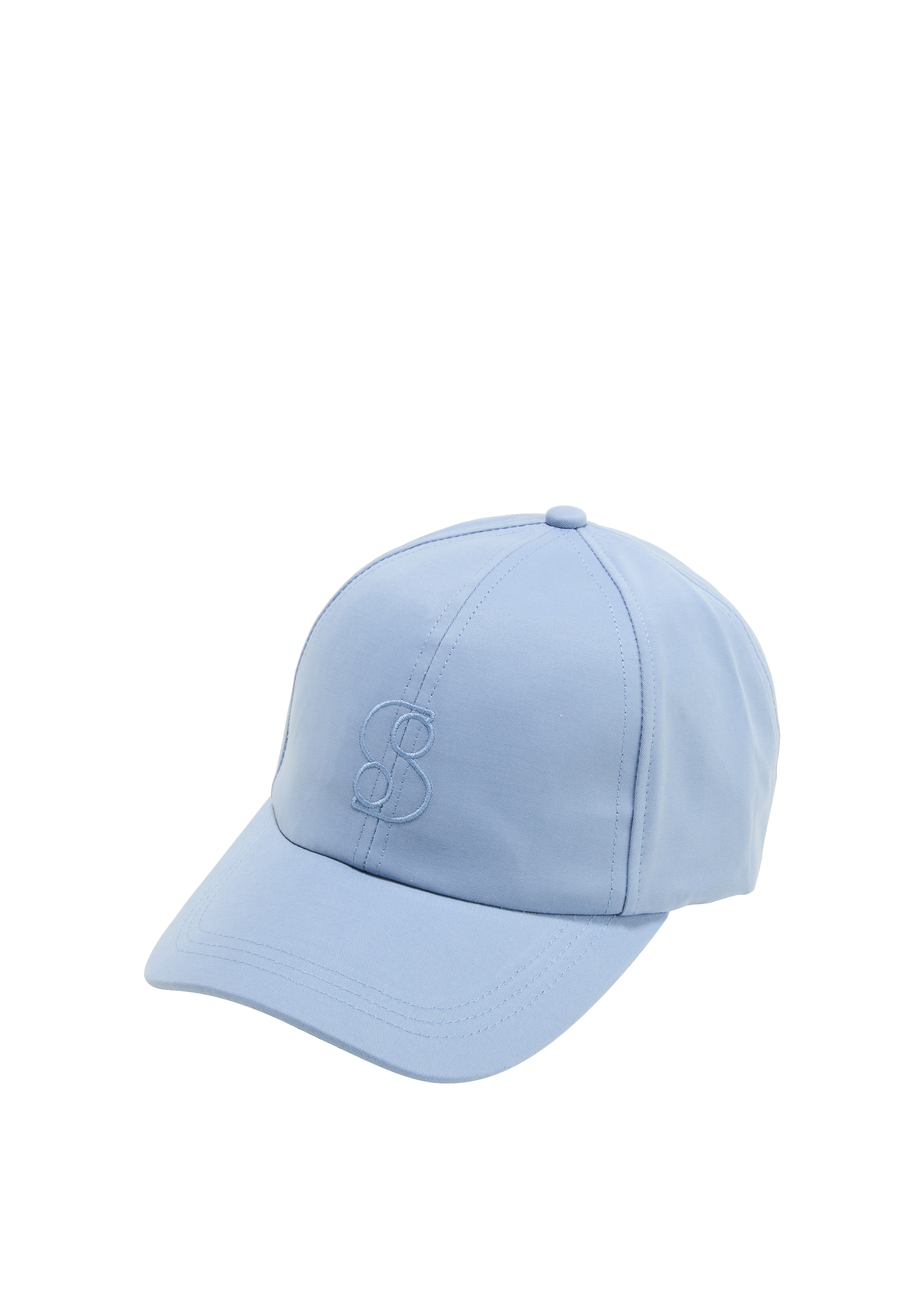 s.Oliver - Cap mit Label-Stickerei, Damen, blau