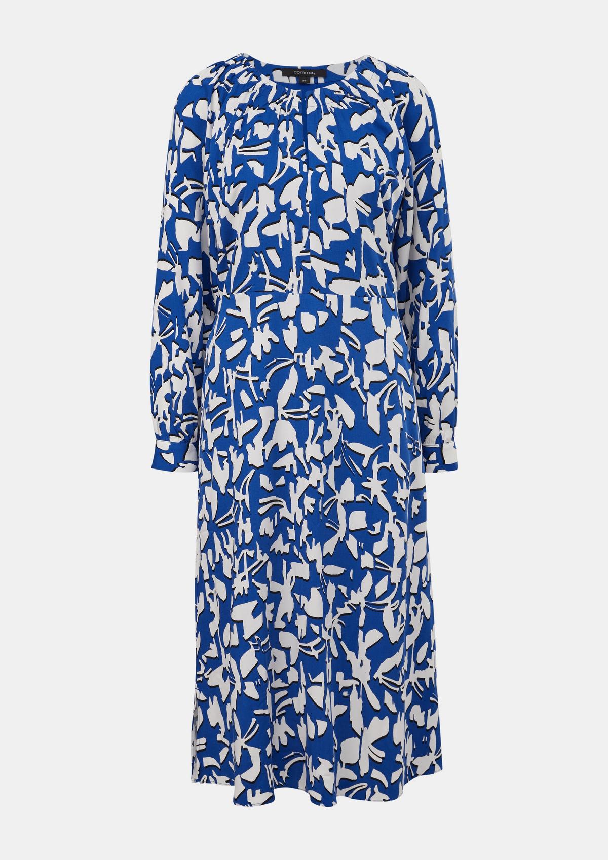 comma Flowing maxi dress with an all-over print