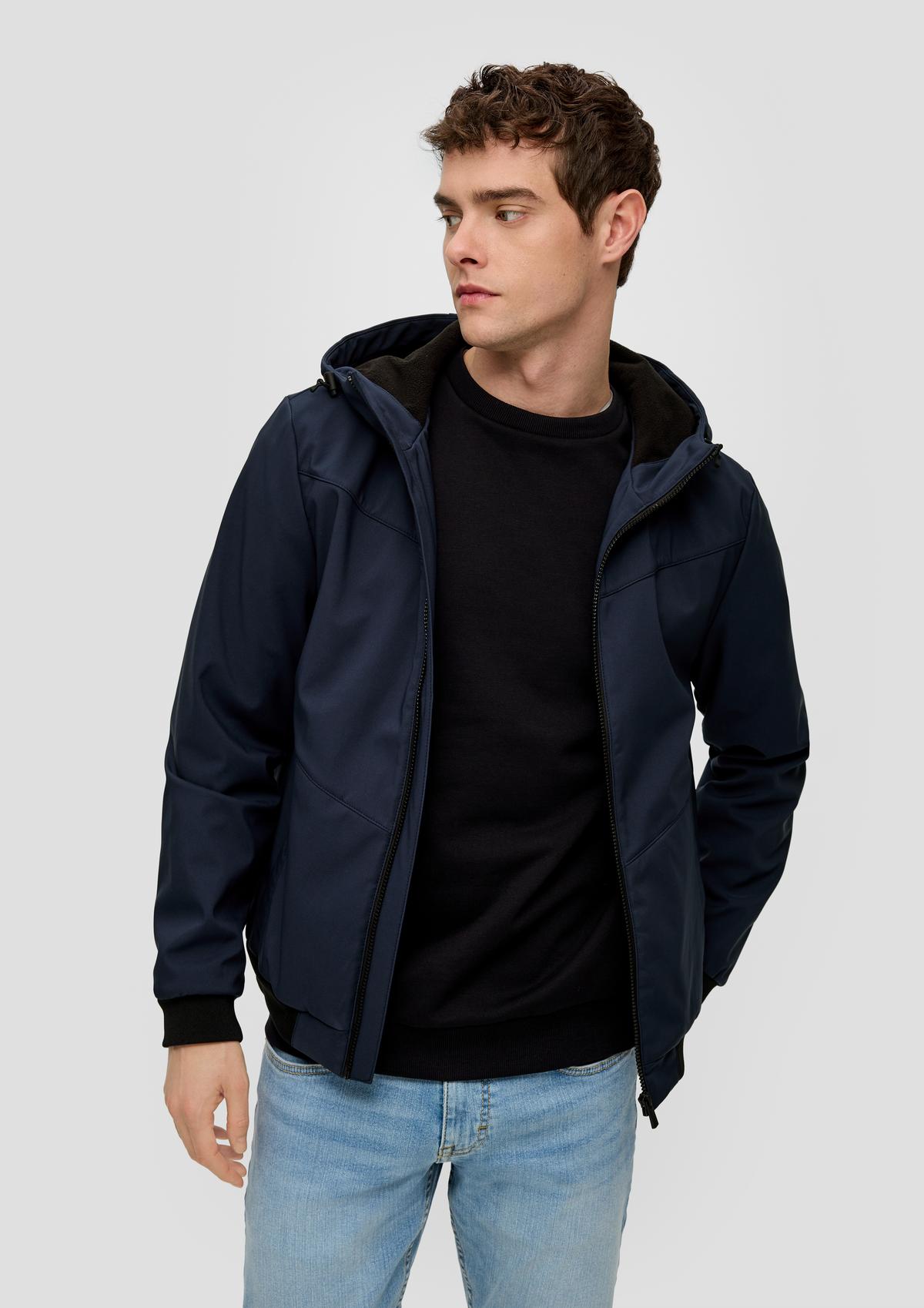 s.Oliver Softshell jacket with a hood