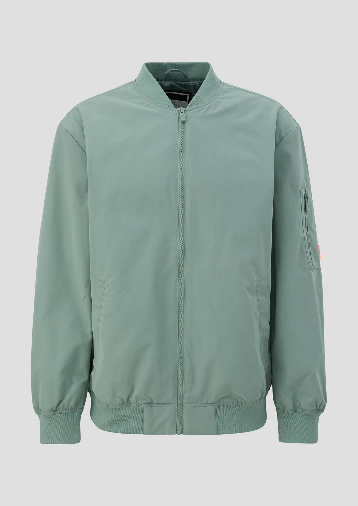 s.Oliver Bomber jacket with sleeve zip