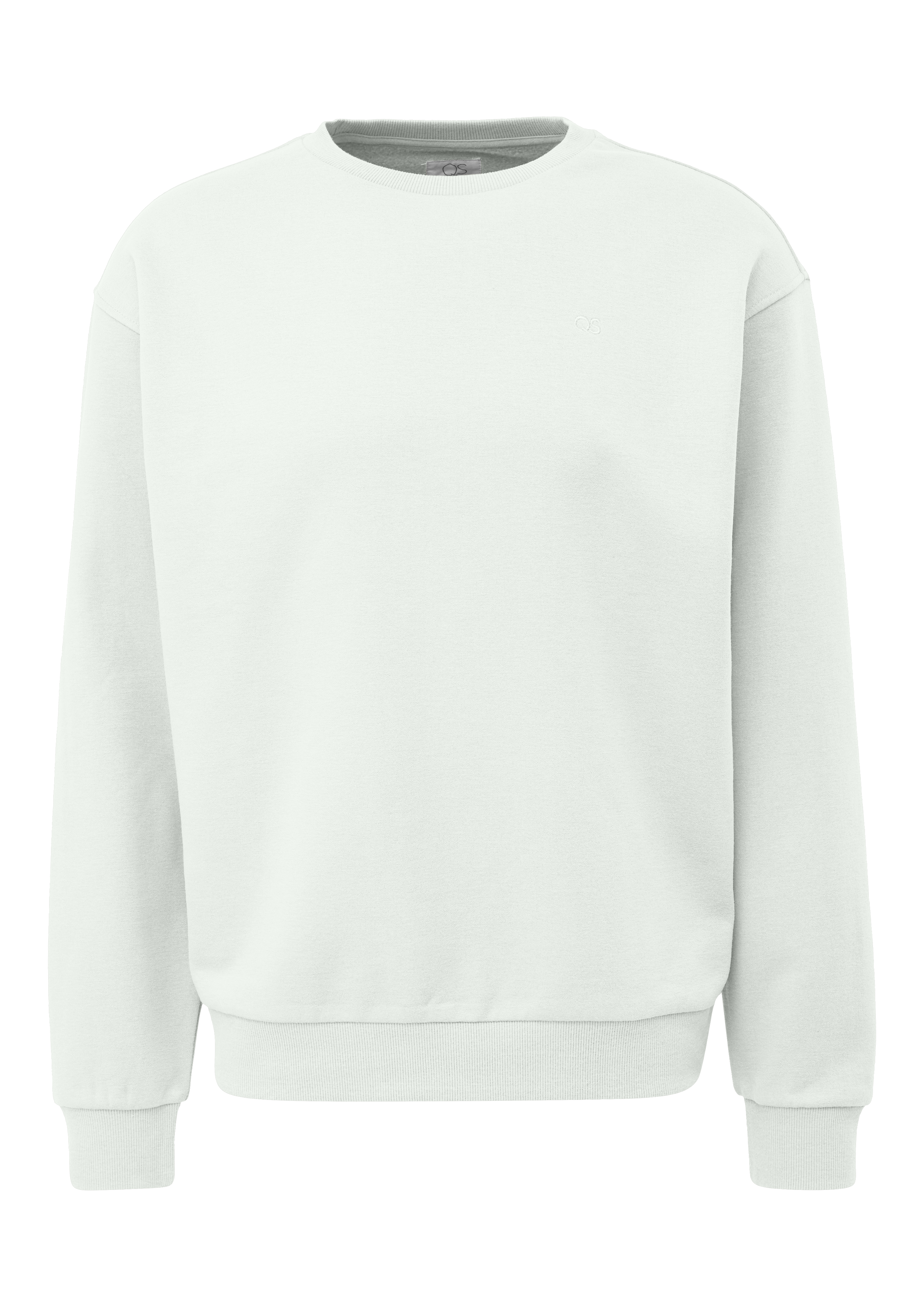 Sweatshirt with logo embroidery - Petrol | s.Oliver